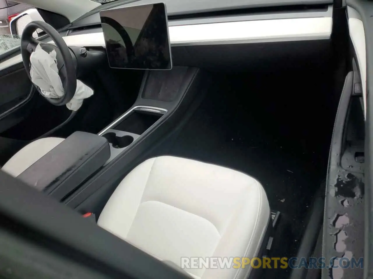 8 fotografías del automóvil dañado 7SAYGDEF0NF539393 TESLA MODEL Y 2022