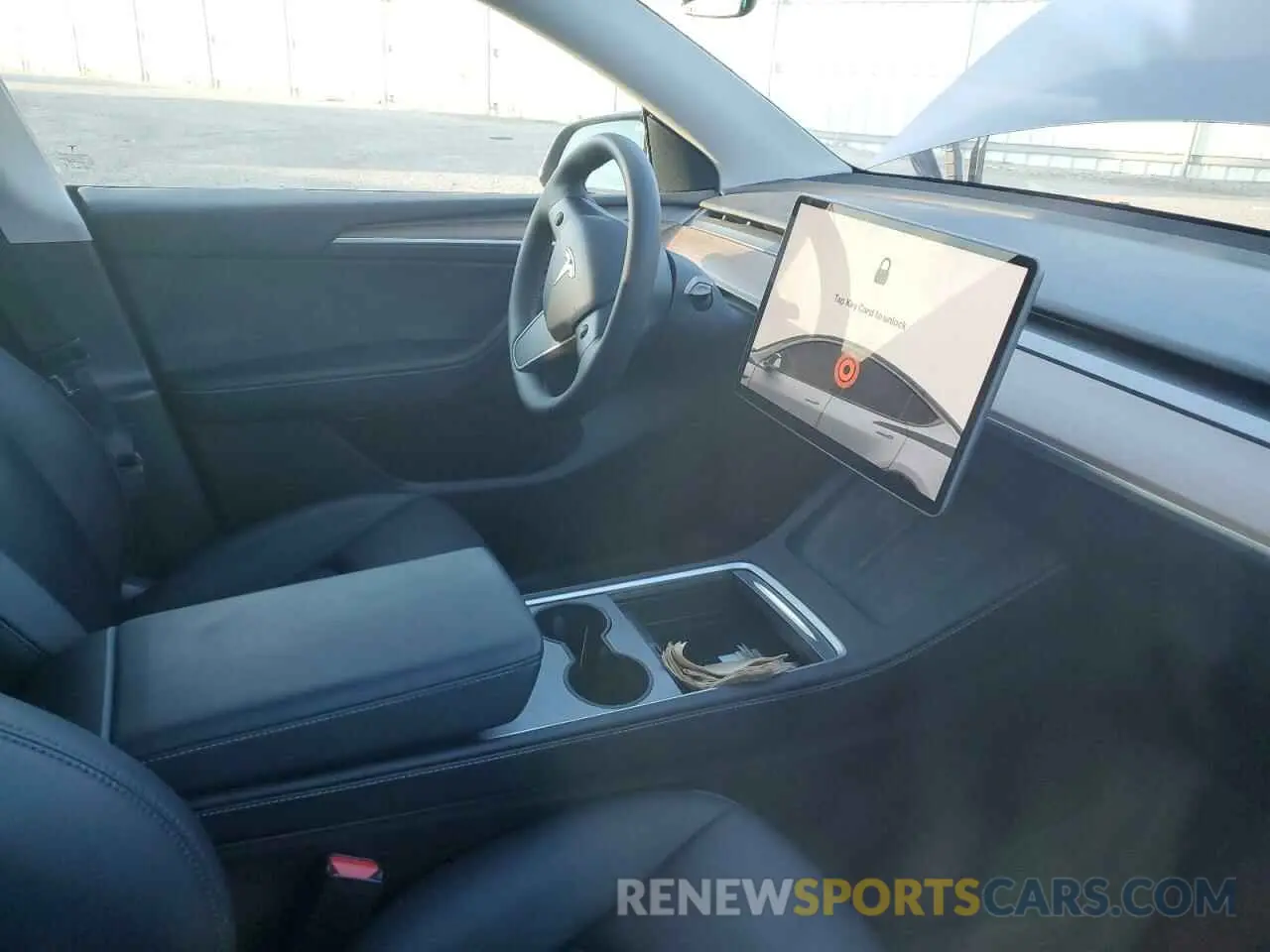 9 fotografías del automóvil dañado 7SAYGDEF0NF555271 TESLA MODEL Y 2022