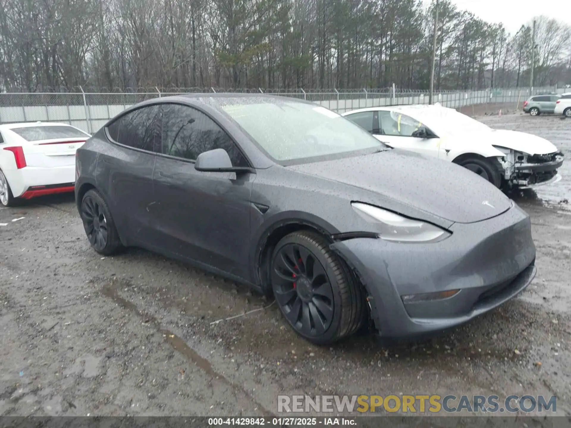 1 fotografías del automóvil dañado 7SAYGDEF1NF379167 TESLA MODEL Y 2022