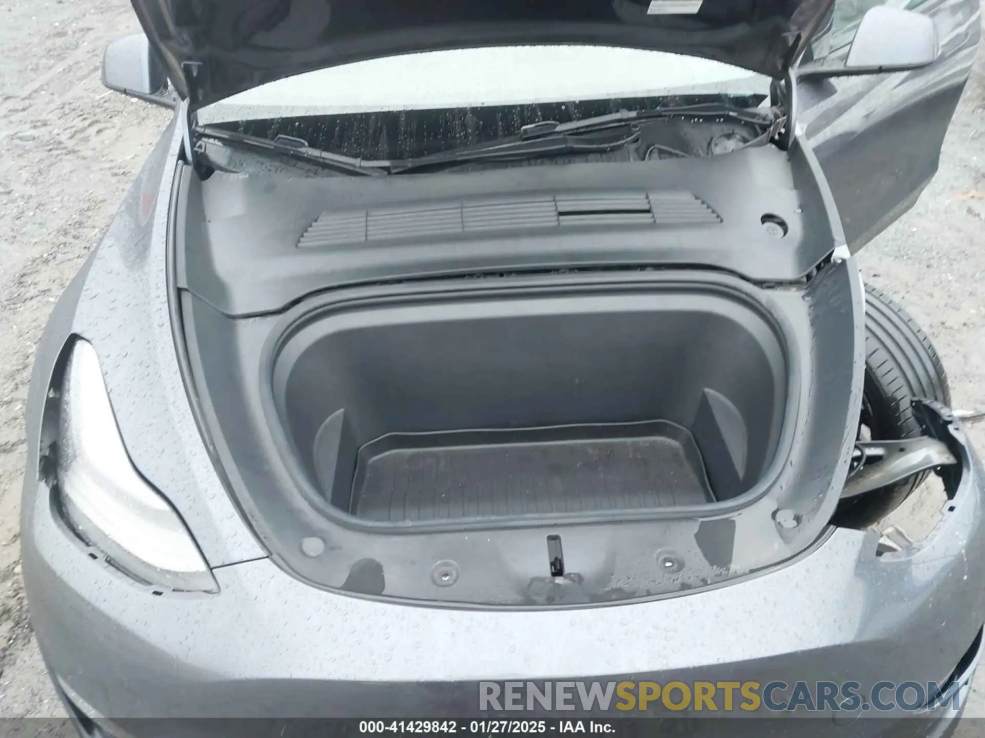 10 fotografías del automóvil dañado 7SAYGDEF1NF379167 TESLA MODEL Y 2022