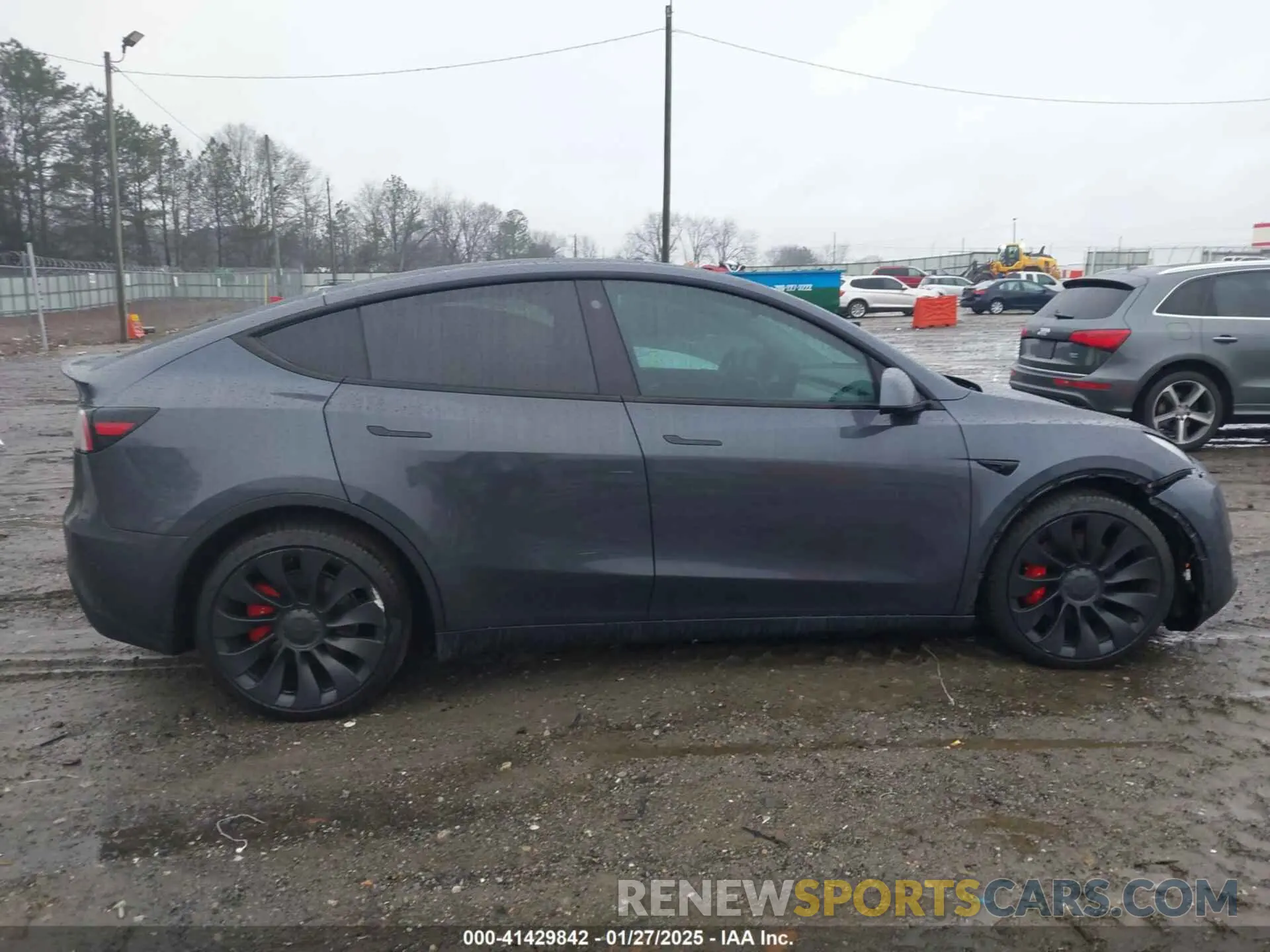 14 fotografías del automóvil dañado 7SAYGDEF1NF379167 TESLA MODEL Y 2022