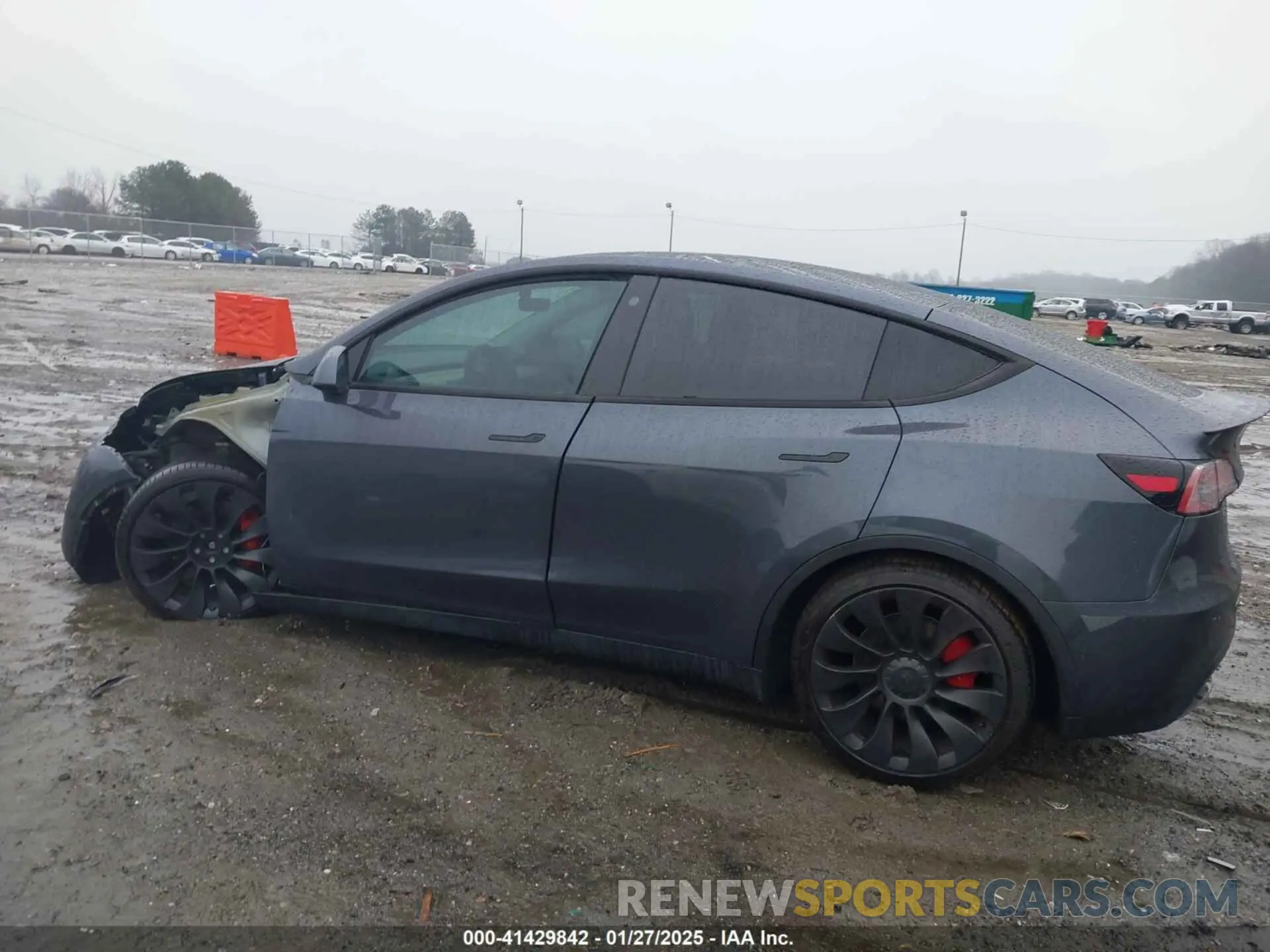 15 fotografías del automóvil dañado 7SAYGDEF1NF379167 TESLA MODEL Y 2022