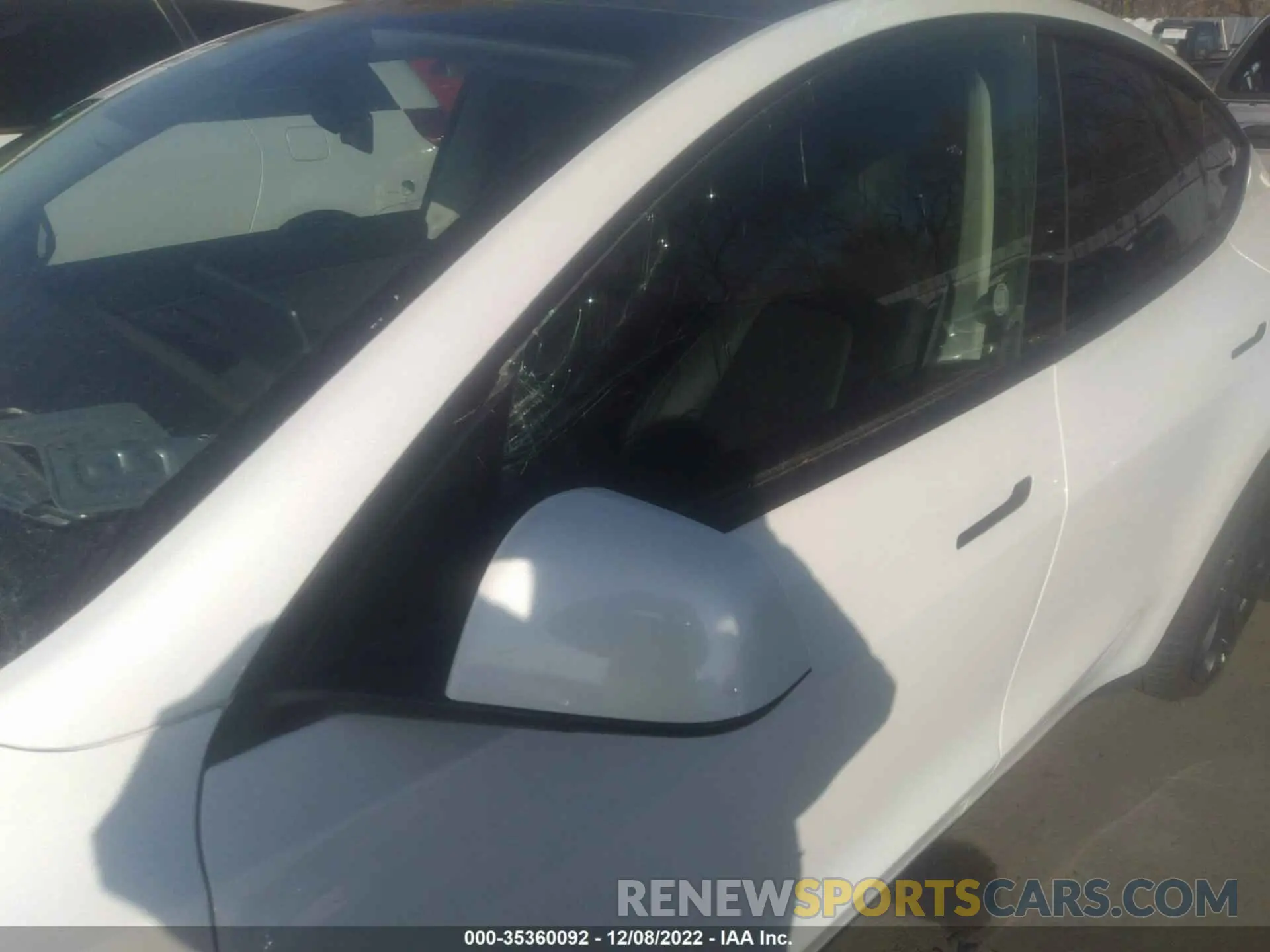 6 fotografías del automóvil dañado 7SAYGDEF1NF392887 TESLA MODEL Y 2022
