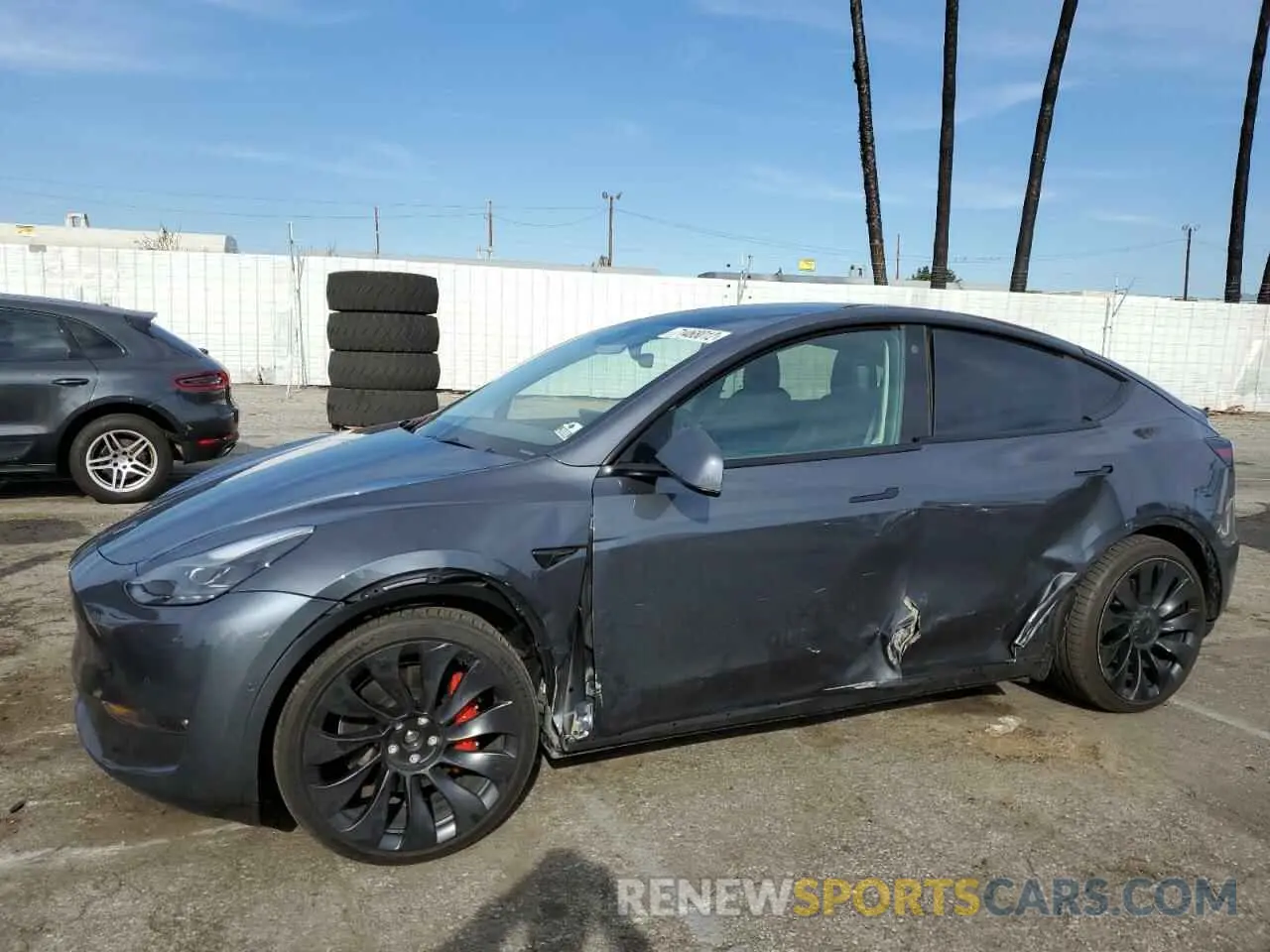 1 fotografías del automóvil dañado 7SAYGDEF1NF409526 TESLA MODEL Y 2022