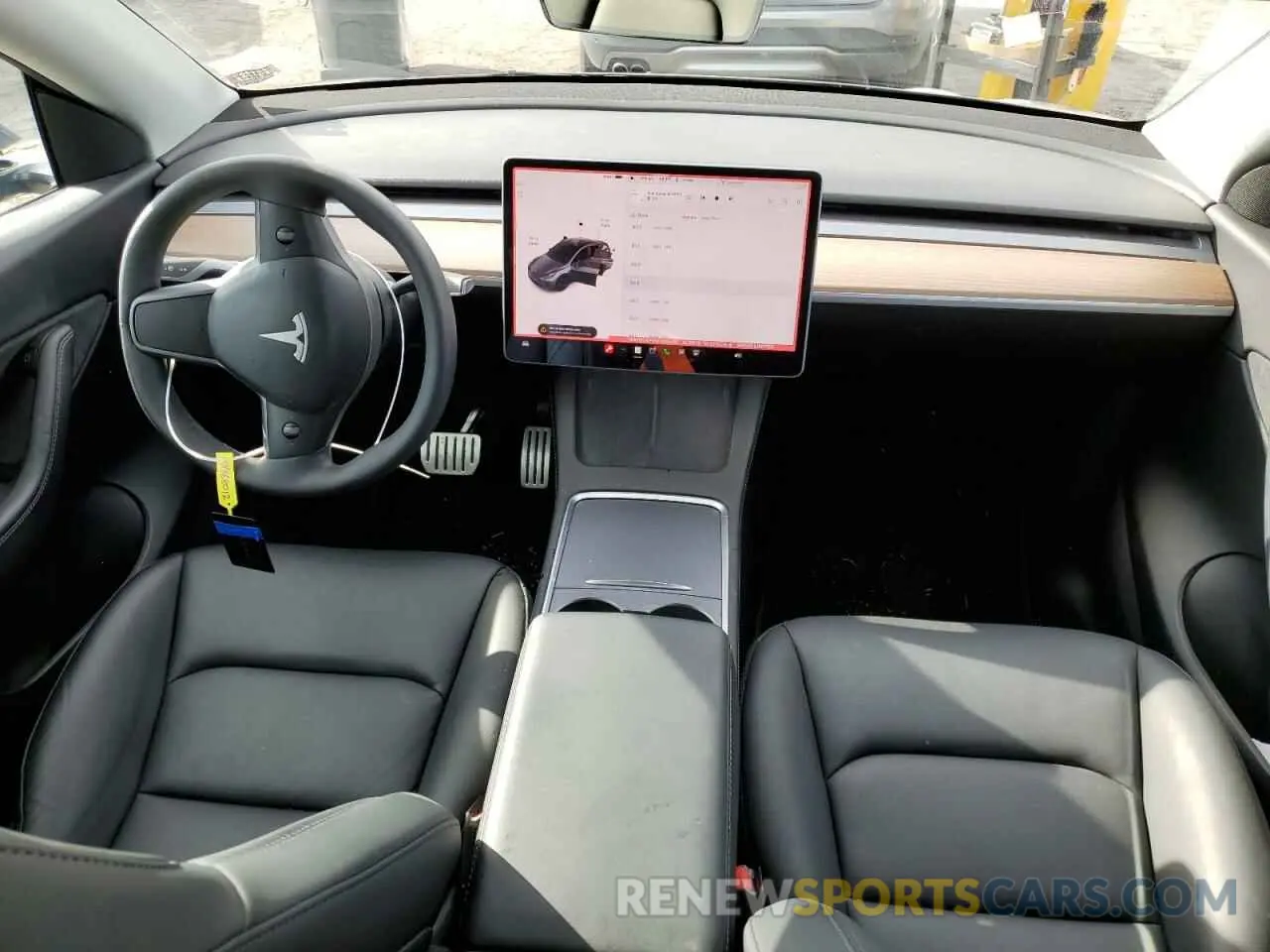 8 fotografías del automóvil dañado 7SAYGDEF1NF409526 TESLA MODEL Y 2022