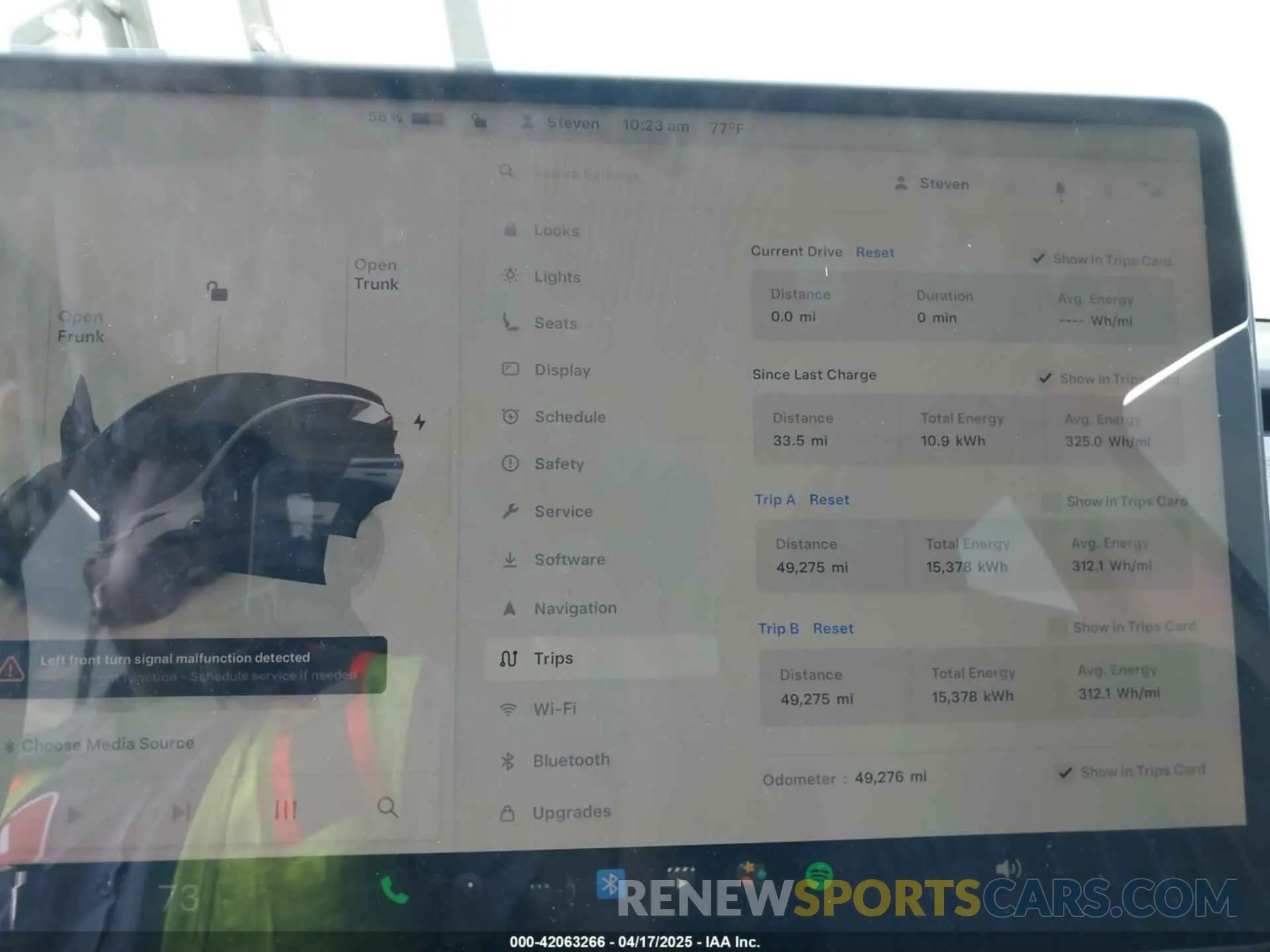 7 fotografías del automóvil dañado 7SAYGDEF1NF508766 TESLA MODEL Y 2022