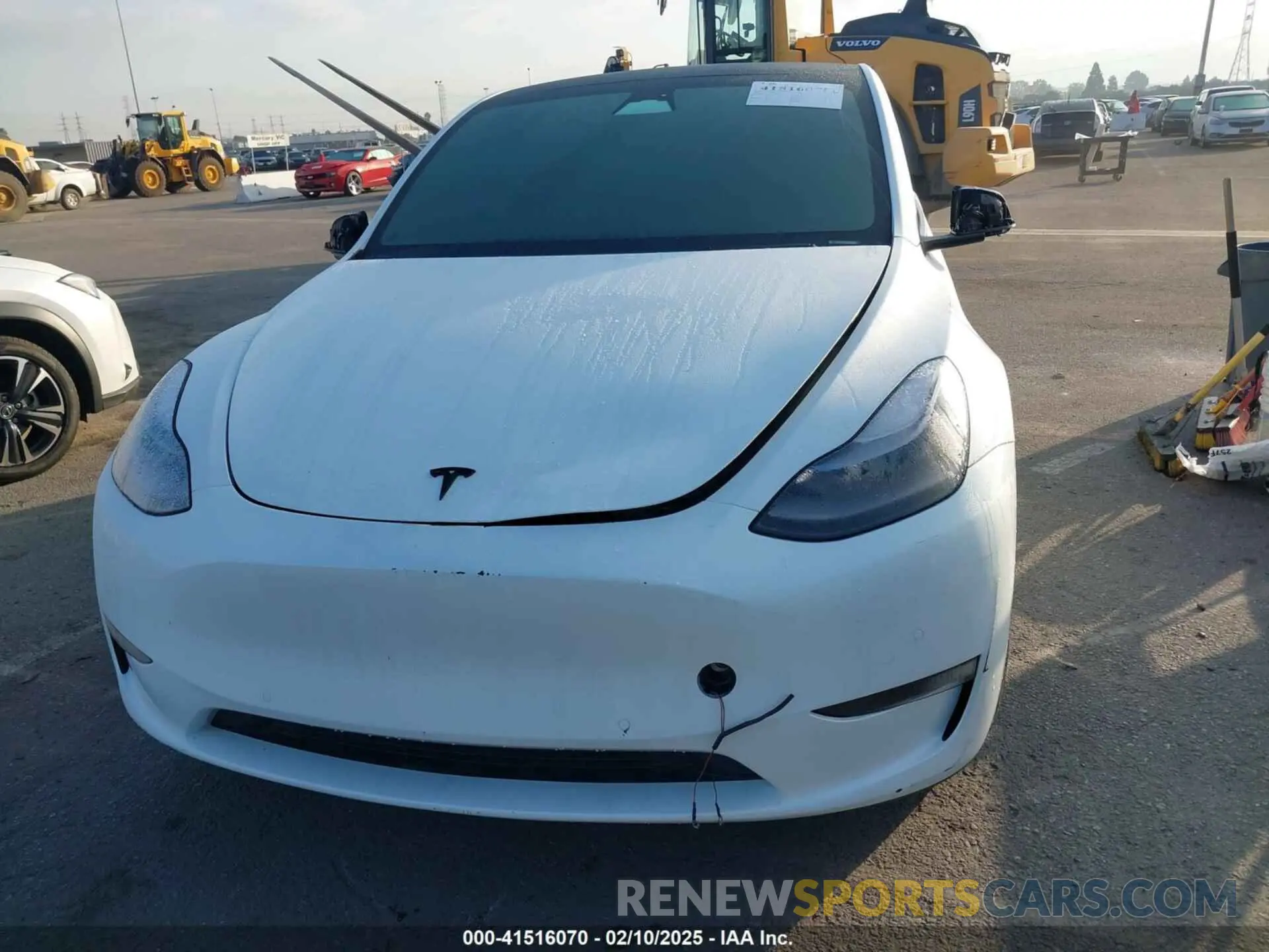 11 fotografías del automóvil dañado 7SAYGDEF1NF559572 TESLA MODEL Y 2022