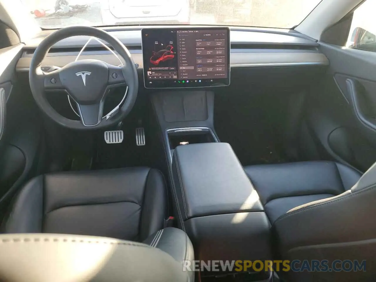 8 fotografías del automóvil dañado 7SAYGDEF2NF323142 TESLA MODEL Y 2022