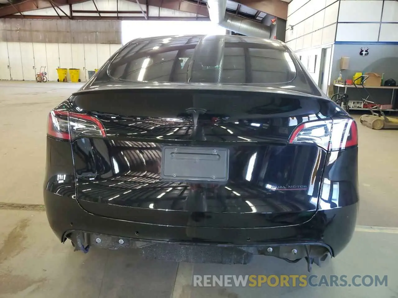 6 fotografías del automóvil dañado 7SAYGDEF2NF341379 TESLA MODEL Y 2022