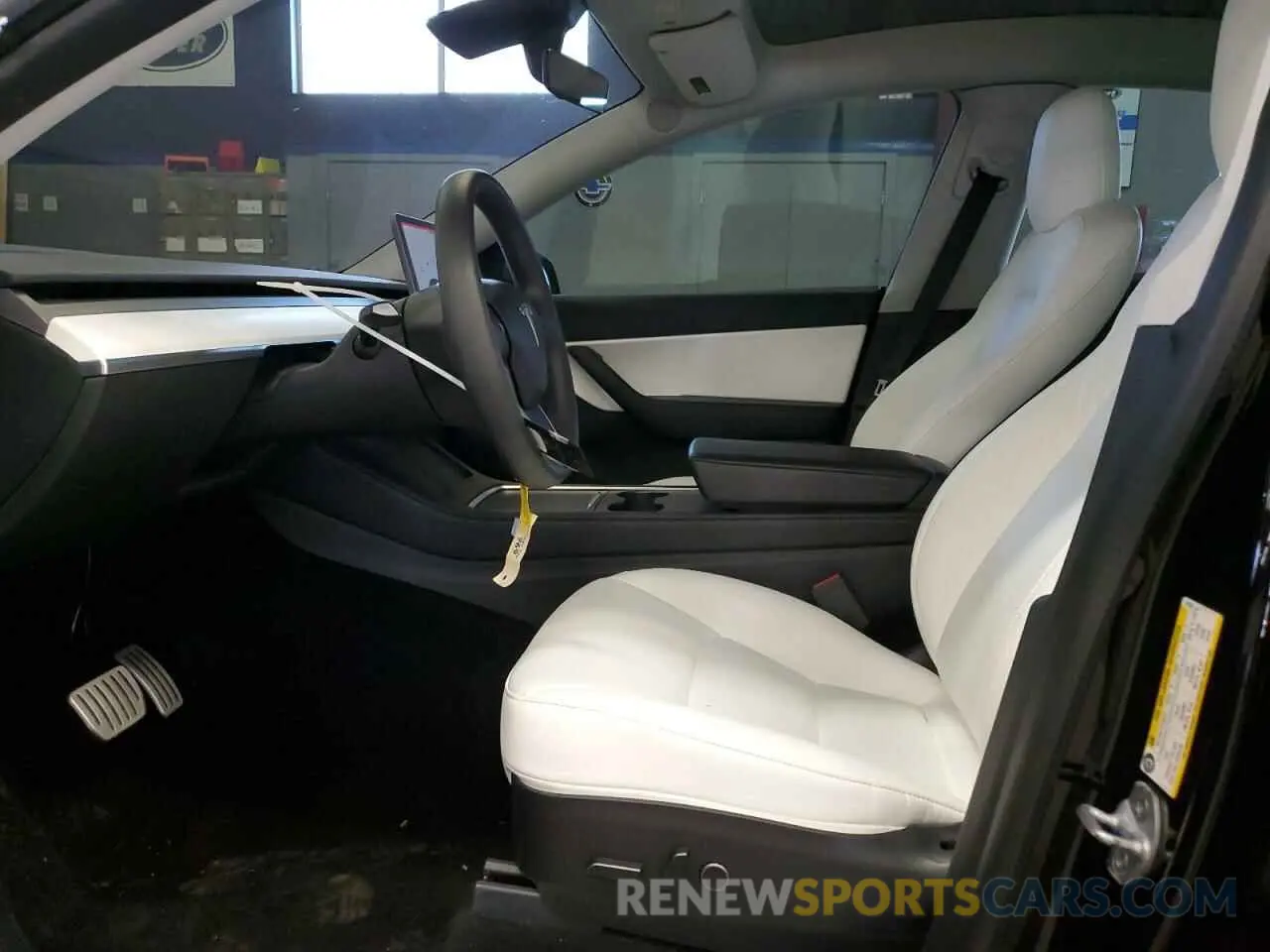 7 fotografías del automóvil dañado 7SAYGDEF2NF341379 TESLA MODEL Y 2022