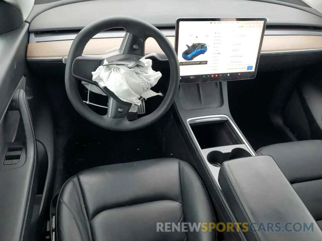 8 fotografías del automóvil dañado 7SAYGDEF2NF379632 TESLA MODEL Y 2022