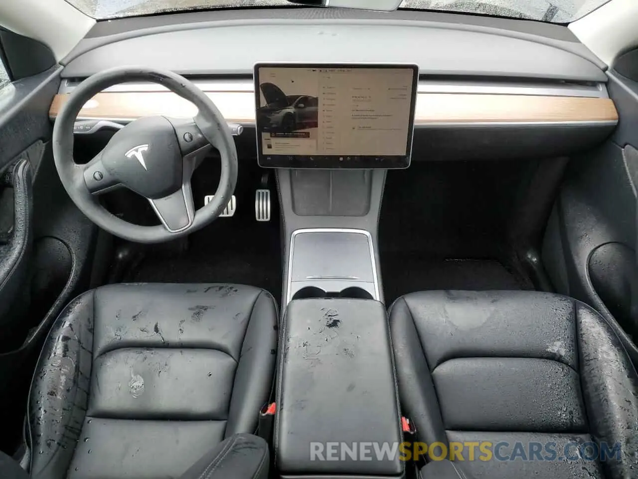 8 fotografías del automóvil dañado 7SAYGDEF2NF488043 TESLA MODEL Y 2022
