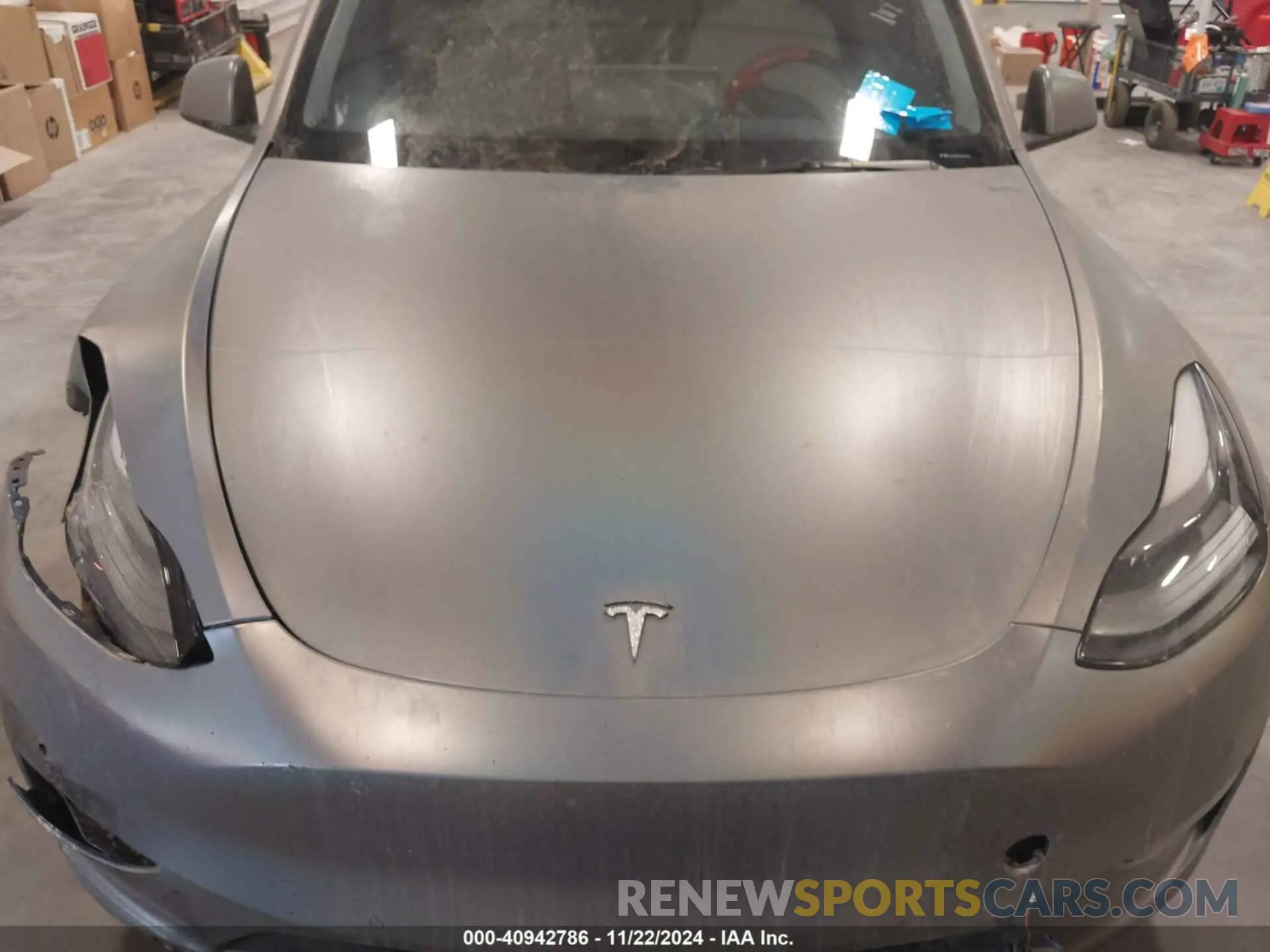10 fotografías del automóvil dañado 7SAYGDEF2NF491069 TESLA MODEL Y 2022