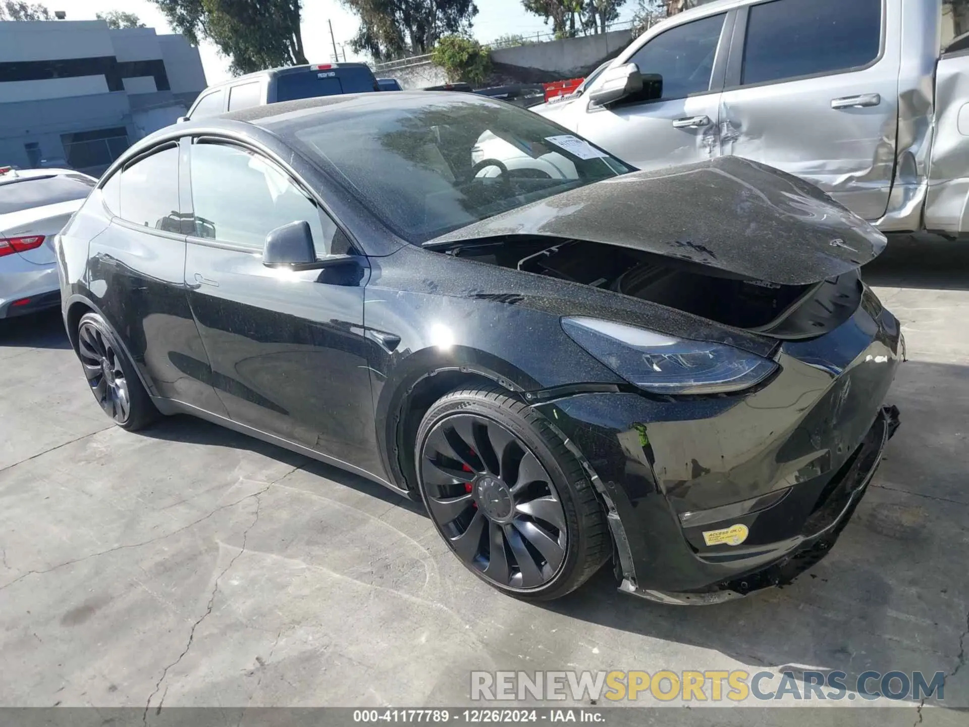 1 fotografías del automóvil dañado 7SAYGDEF2NF512518 TESLA MODEL Y 2022