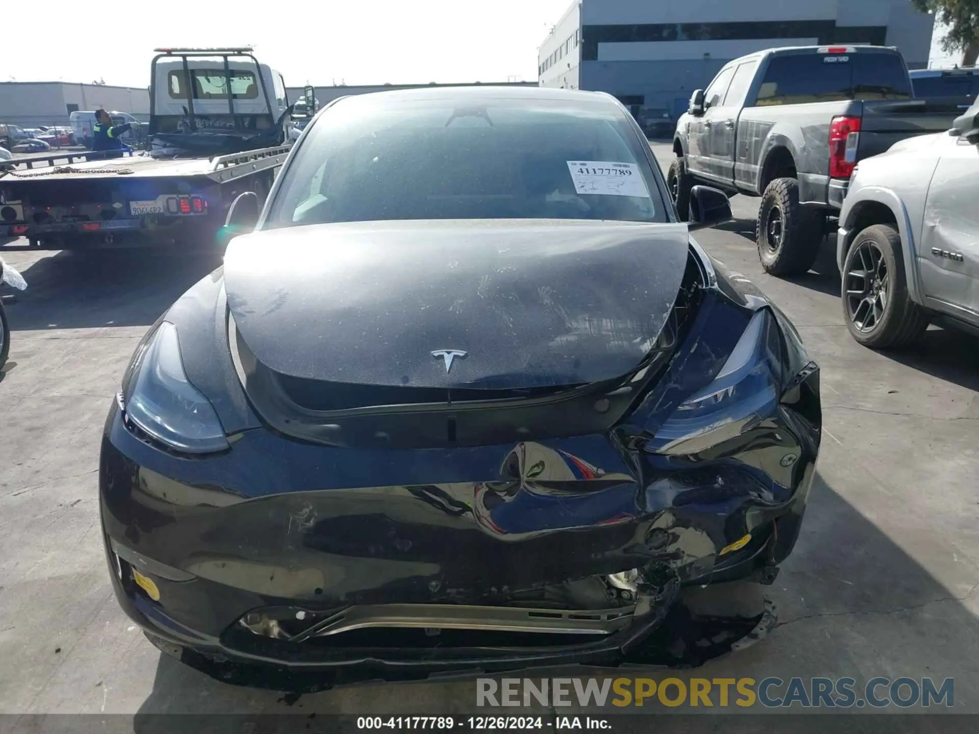 13 fotografías del automóvil dañado 7SAYGDEF2NF512518 TESLA MODEL Y 2022