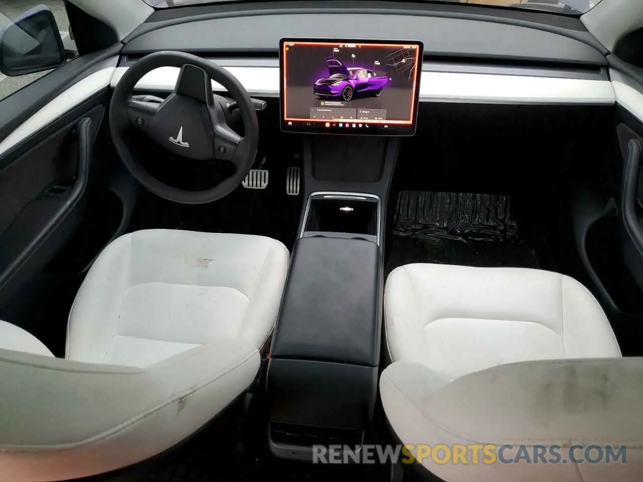 8 fotografías del automóvil dañado 7SAYGDEF2NF524037 TESLA MODEL Y 2022