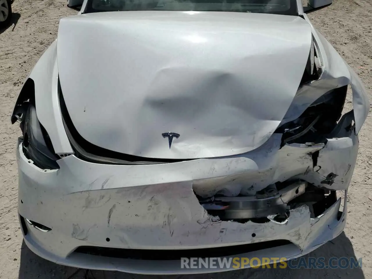 11 fotografías del automóvil dañado 7SAYGDEF2NF542439 TESLA MODEL Y 2022