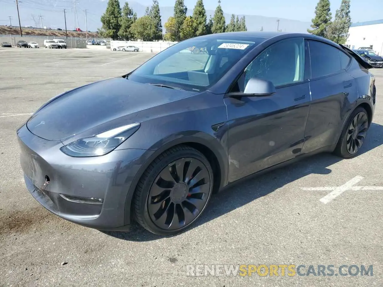 1 fotografías del automóvil dañado 7SAYGDEF2NF542795 TESLA MODEL Y 2022