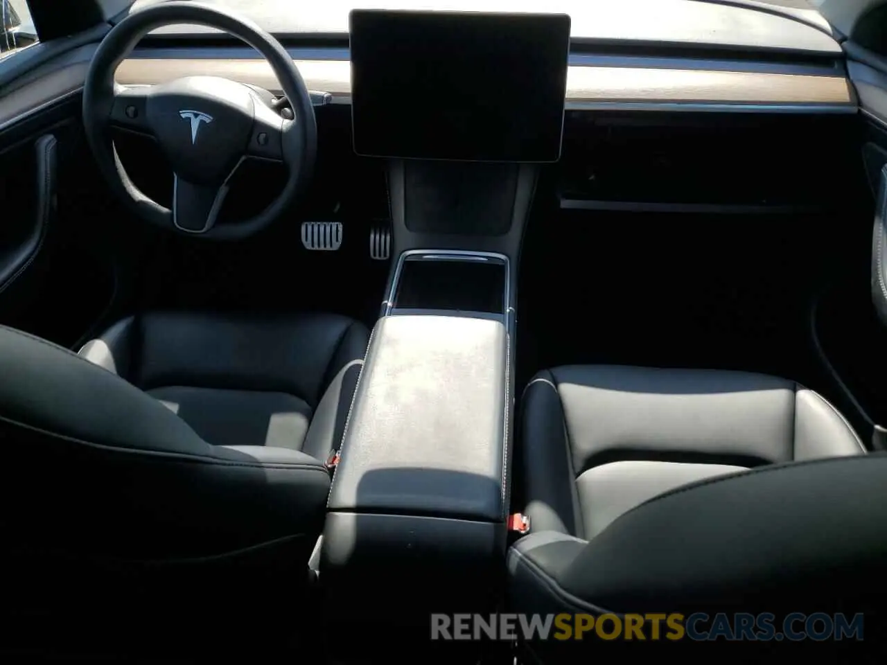 8 fotografías del automóvil dañado 7SAYGDEF2NF542795 TESLA MODEL Y 2022