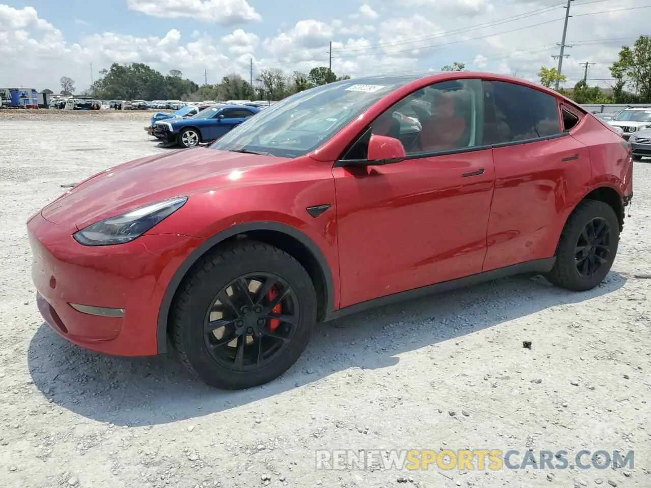 1 fotografías del automóvil dañado 7SAYGDEF3NF326440 TESLA MODEL Y 2022