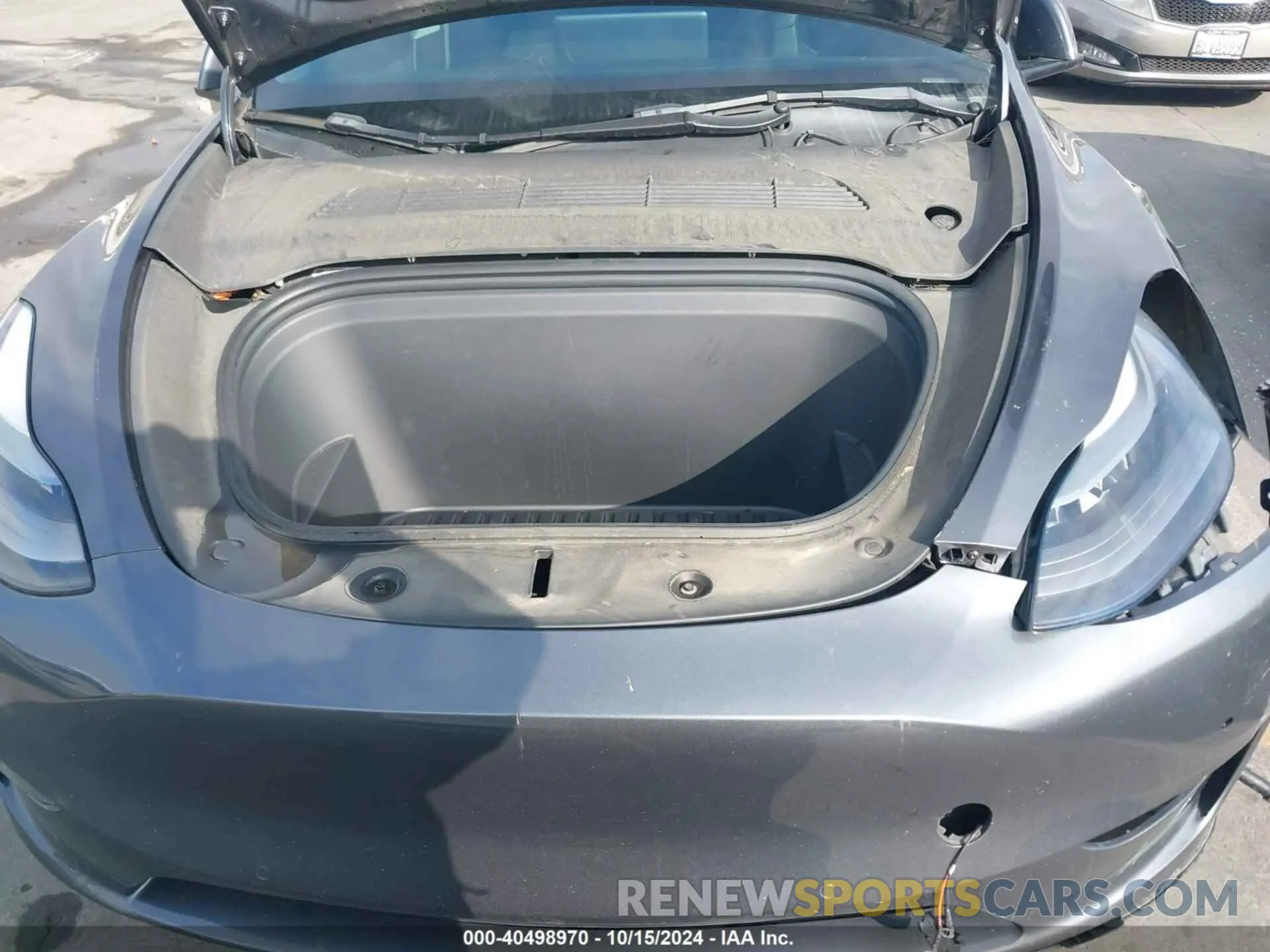 10 fotografías del automóvil dañado 7SAYGDEF3NF336224 TESLA MODEL Y 2022