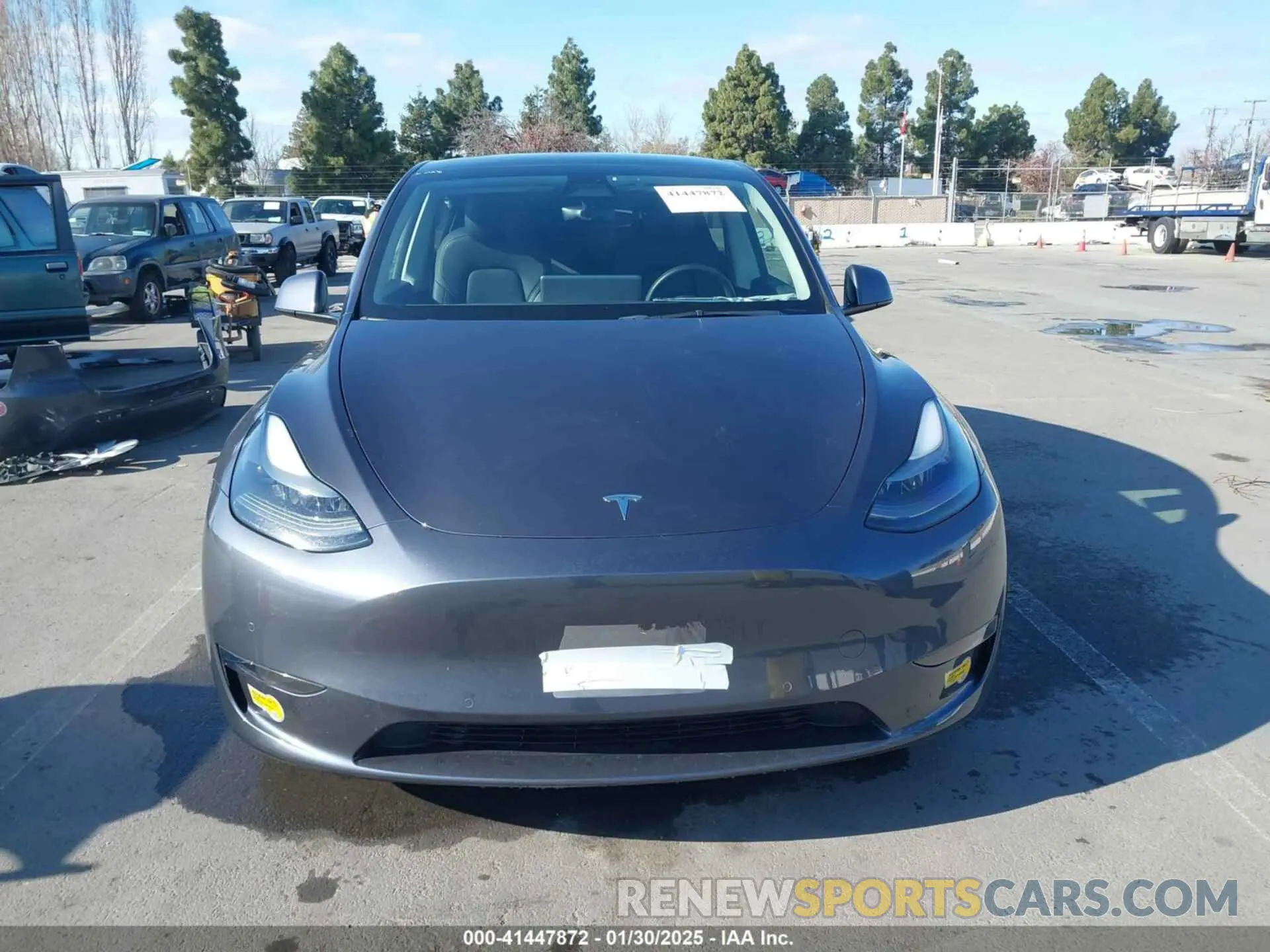 13 fotografías del automóvil dañado 7SAYGDEF3NF403775 TESLA MODEL Y 2022