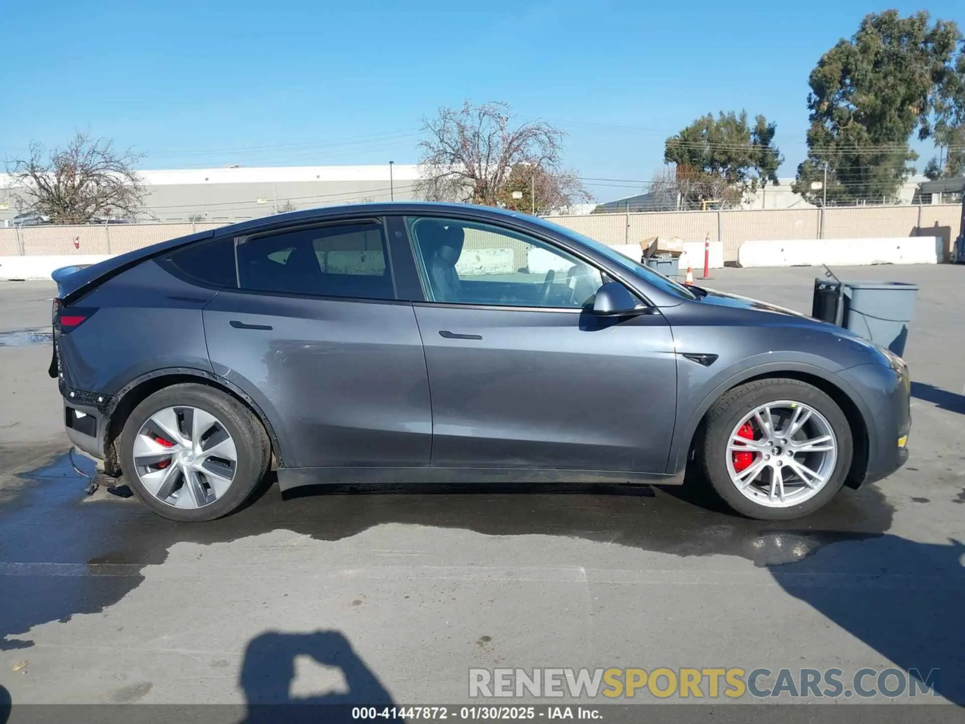 14 fotografías del automóvil dañado 7SAYGDEF3NF403775 TESLA MODEL Y 2022