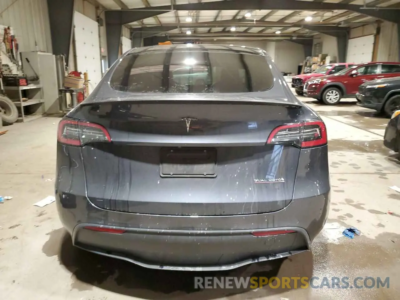 6 fotografías del automóvil dañado 7SAYGDEF3NF444522 TESLA MODEL Y 2022