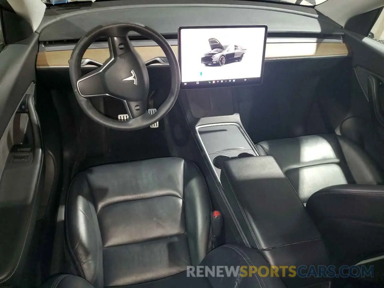8 fotografías del automóvil dañado 7SAYGDEF3NF453267 TESLA MODEL Y 2022