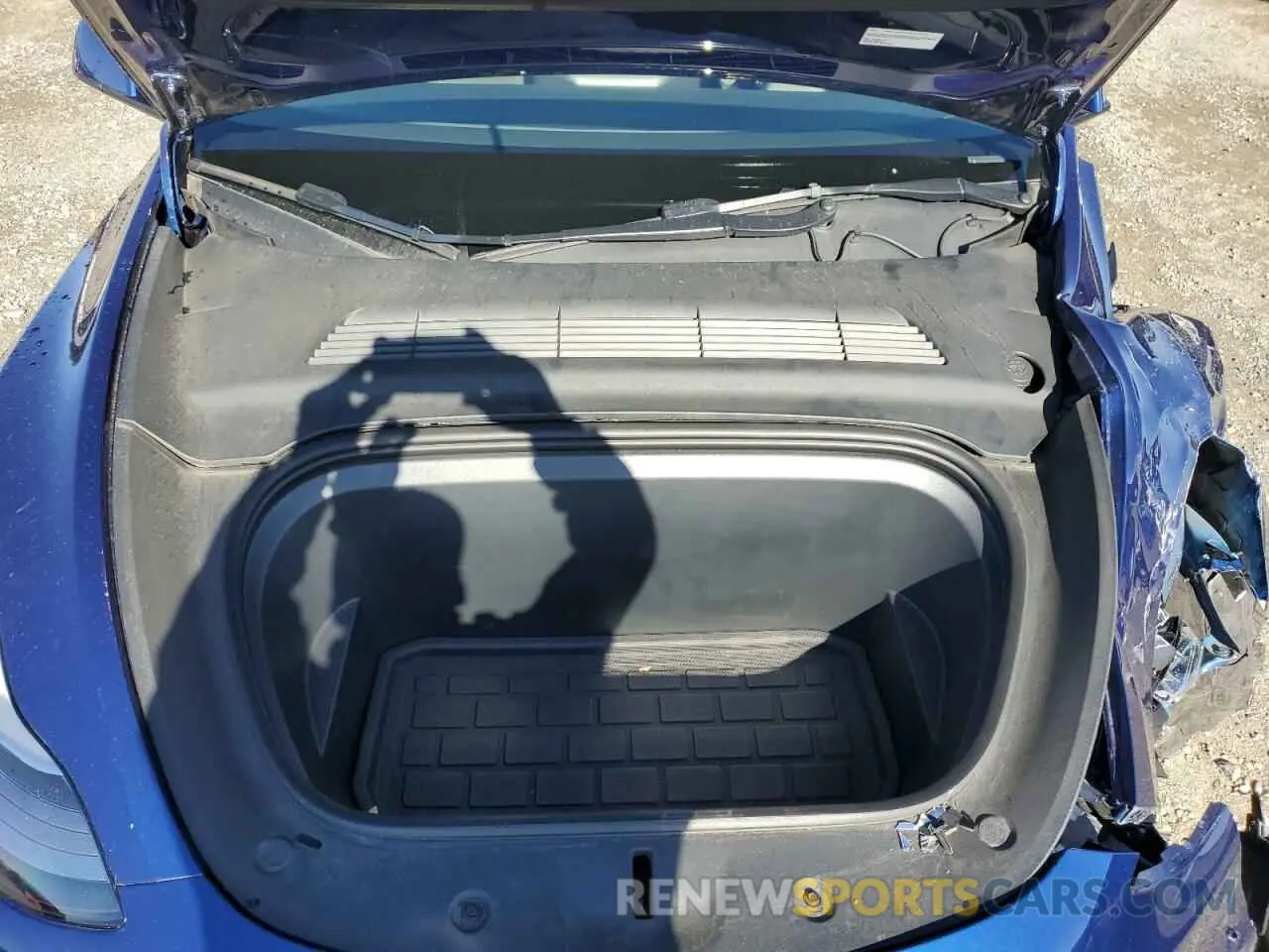 11 fotografías del automóvil dañado 7SAYGDEF3NF484809 TESLA MODEL Y 2022