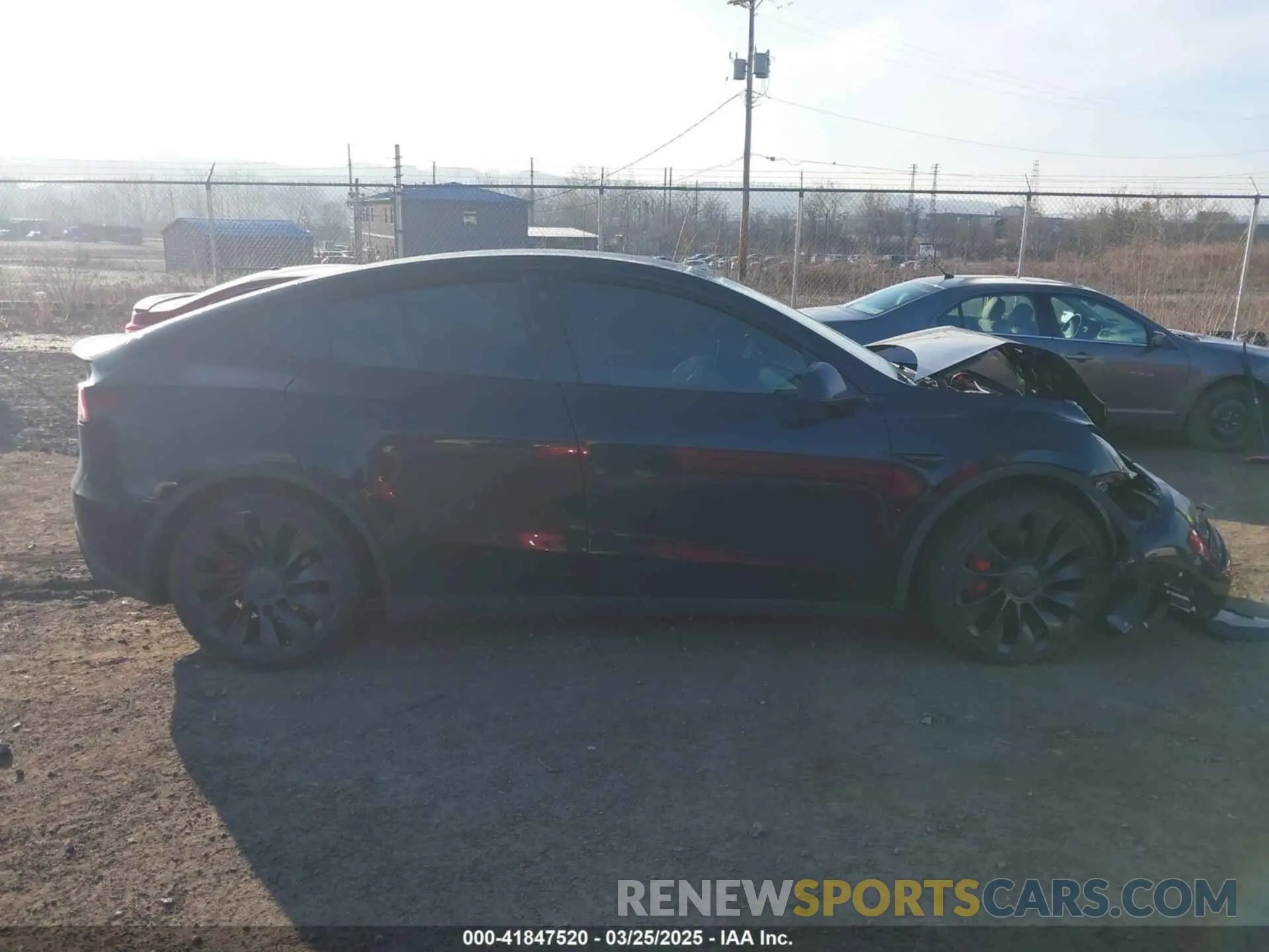 13 fotografías del automóvil dañado 7SAYGDEF3NF486365 TESLA MODEL Y 2022