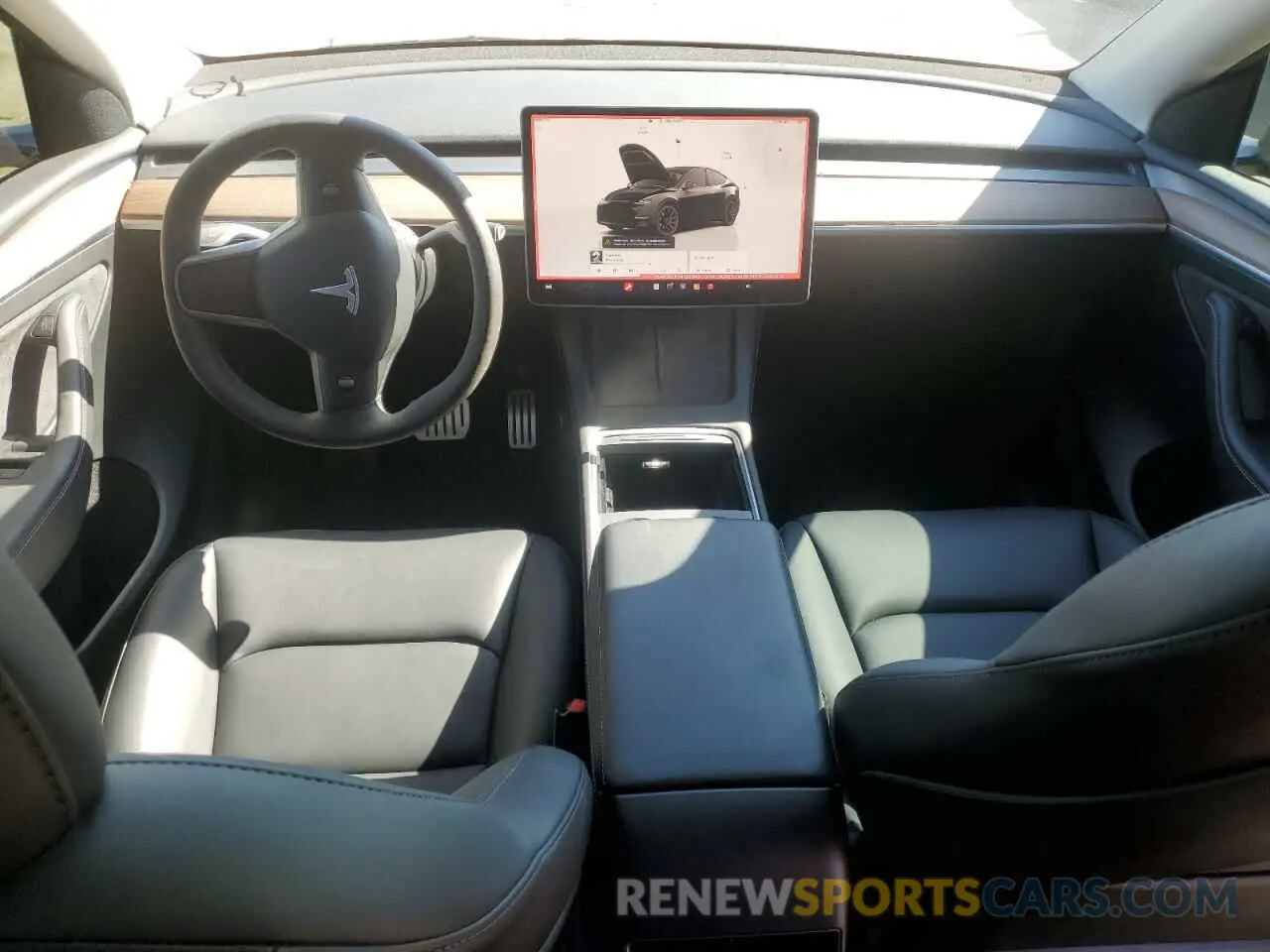 8 fotografías del automóvil dañado 7SAYGDEF3NF531143 TESLA MODEL Y 2022