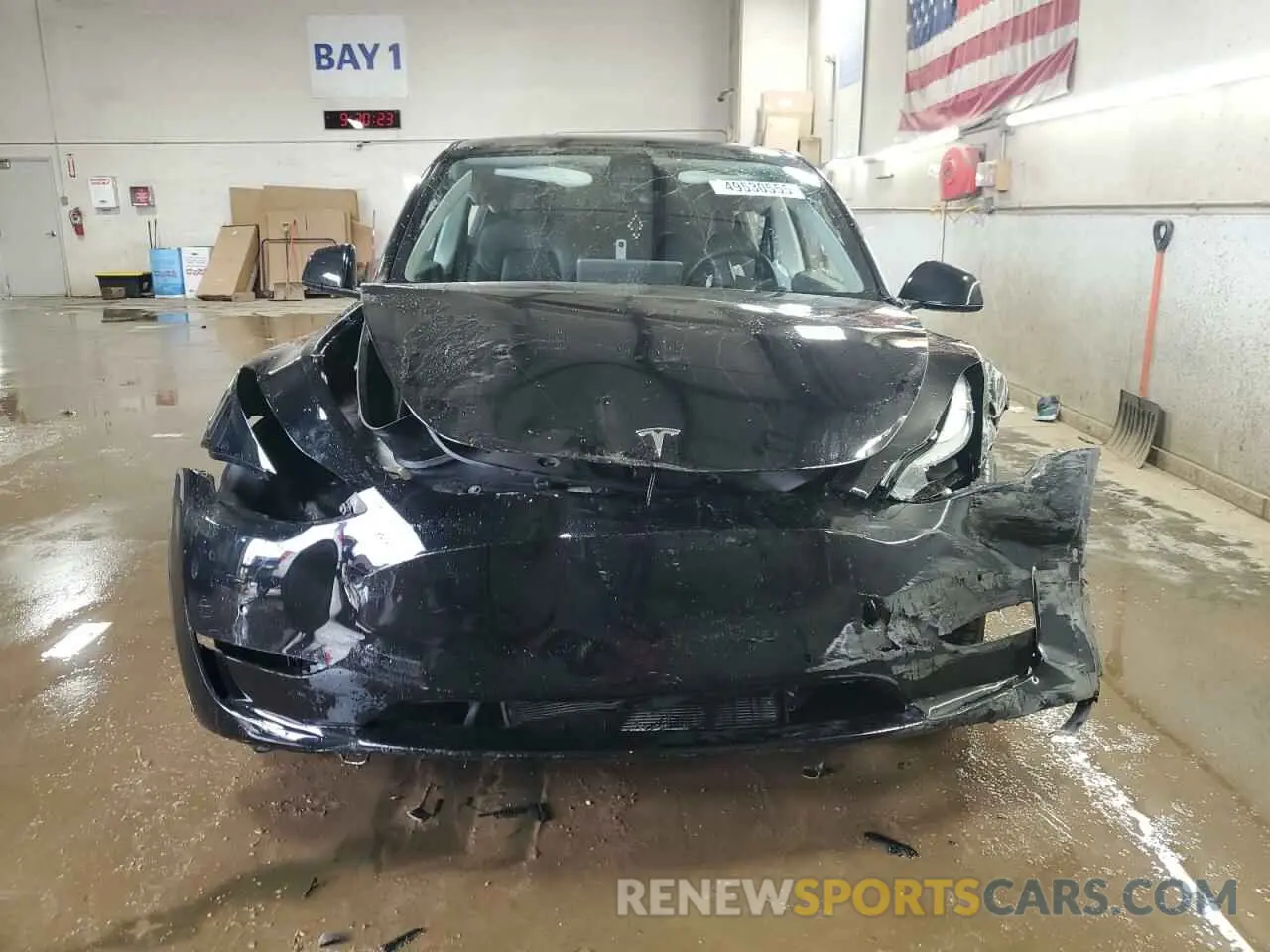 5 fotografías del automóvil dañado 7SAYGDEF4NF388929 TESLA MODEL Y 2022