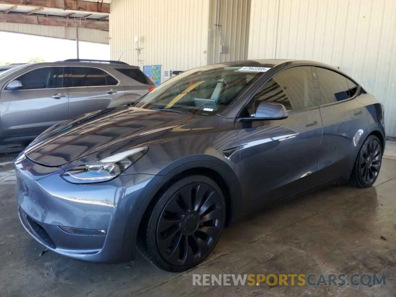 1 fotografías del automóvil dañado 7SAYGDEF4NF400321 TESLA MODEL Y 2022