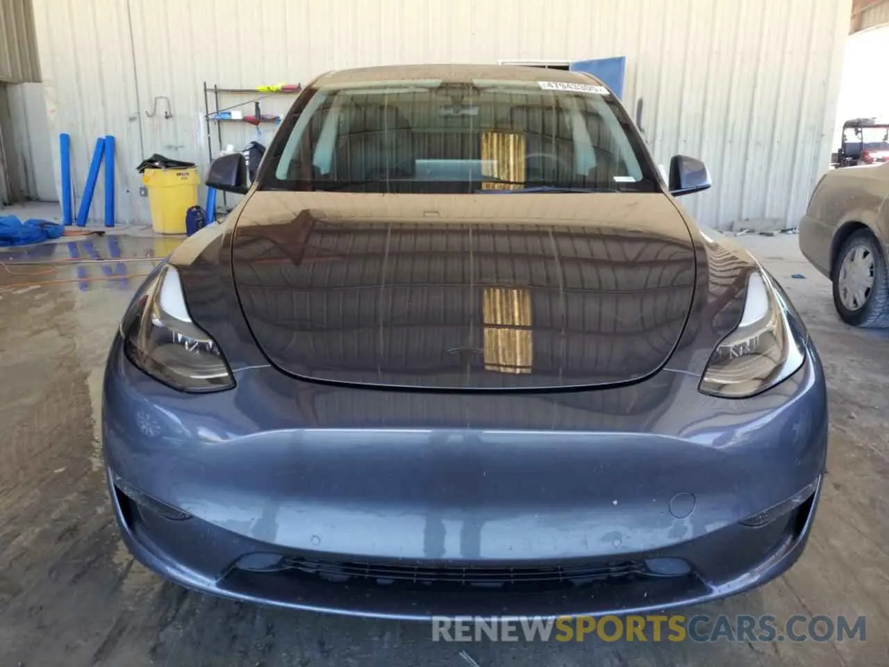 5 fotografías del automóvil dañado 7SAYGDEF4NF400321 TESLA MODEL Y 2022