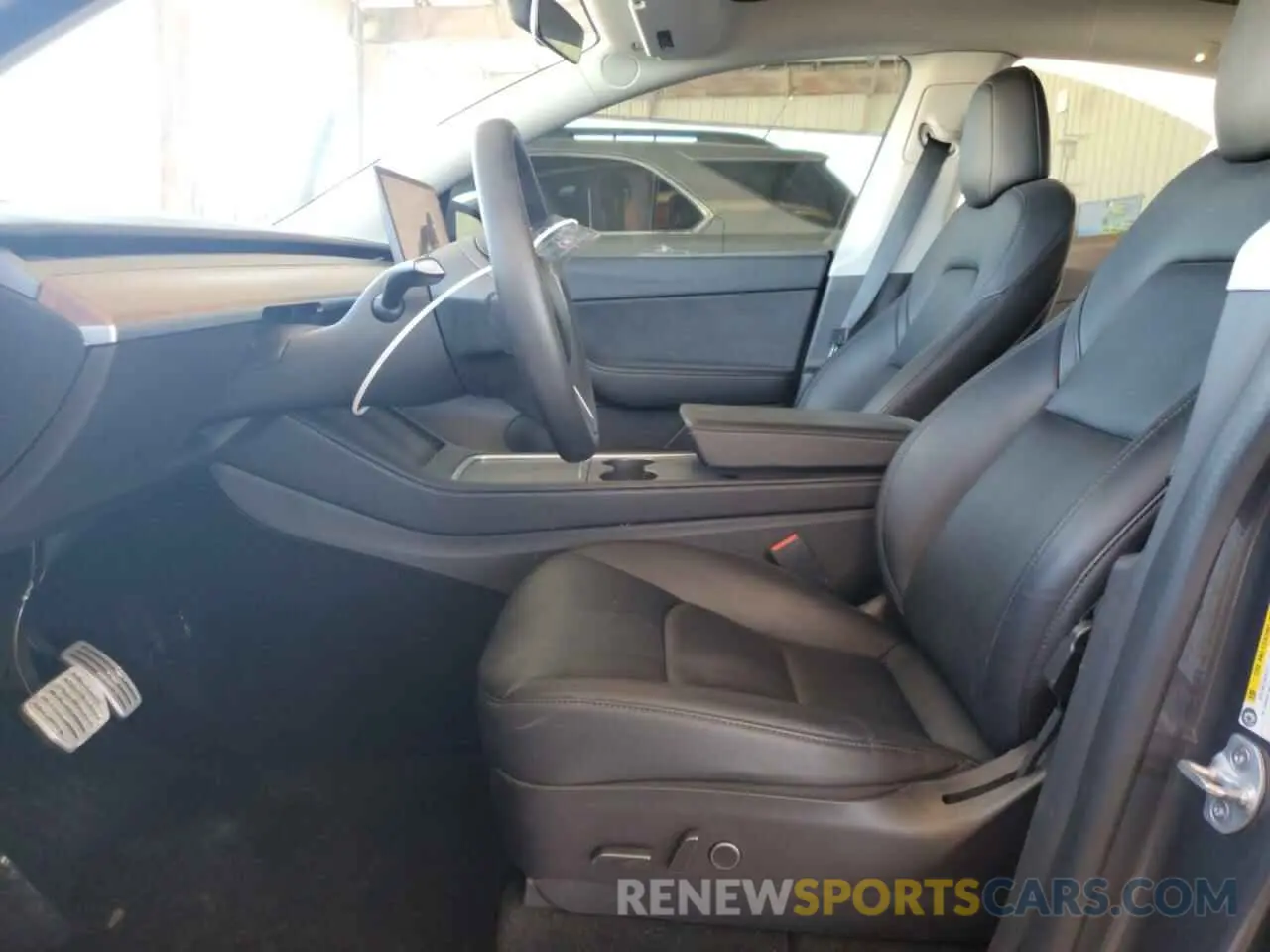 7 fotografías del automóvil dañado 7SAYGDEF4NF400321 TESLA MODEL Y 2022