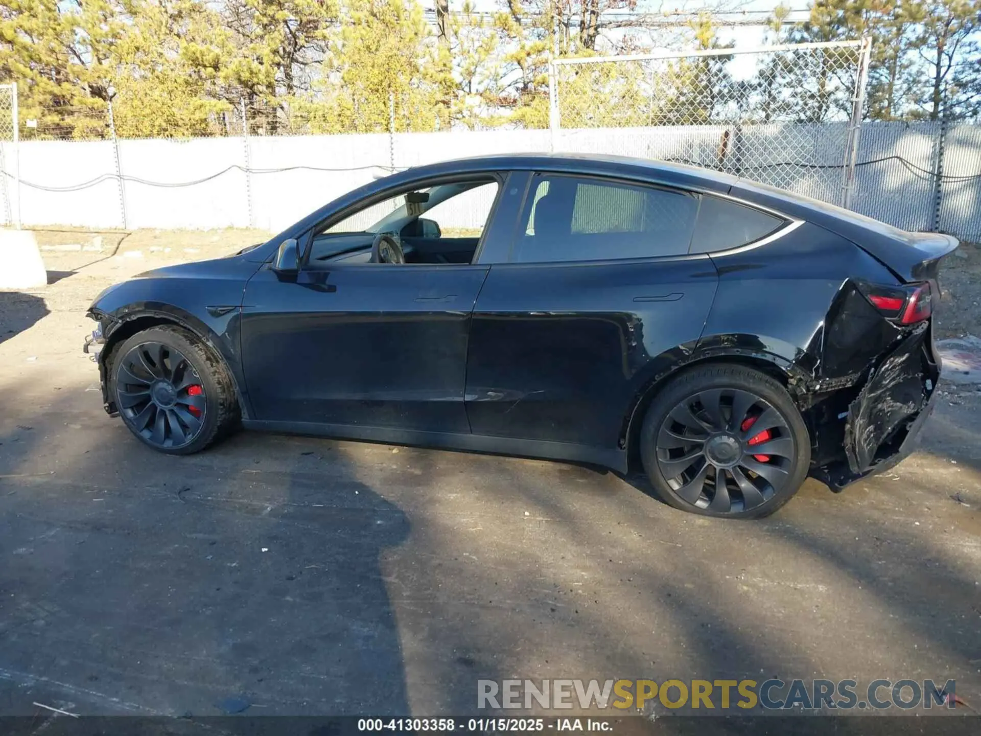 13 fotografías del automóvil dañado 7SAYGDEF4NF457506 TESLA MODEL Y 2022