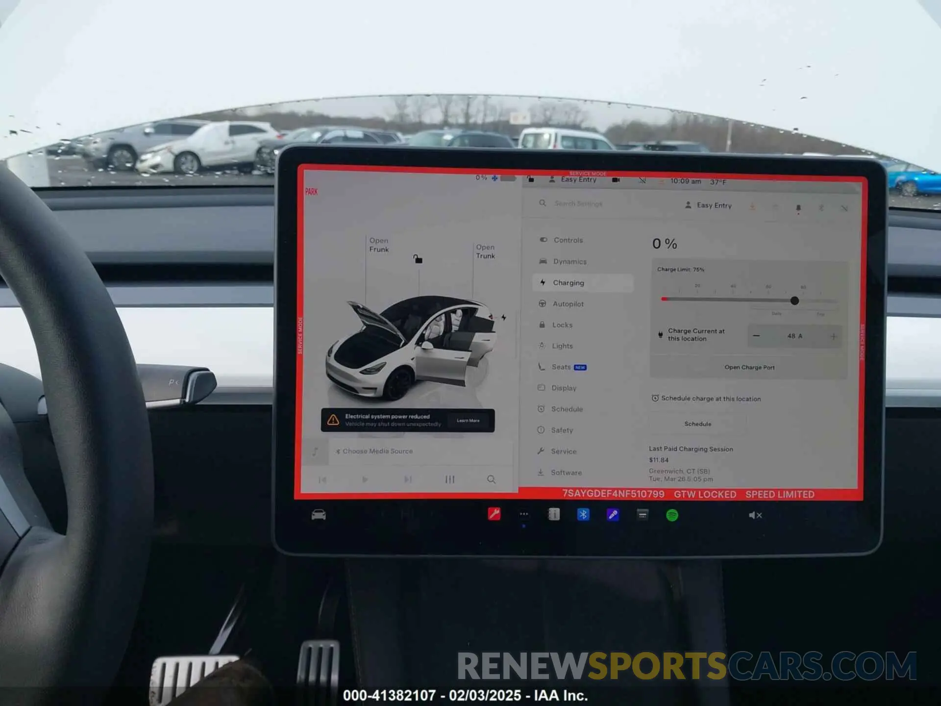 18 fotografías del automóvil dañado 7SAYGDEF4NF510799 TESLA MODEL Y 2022