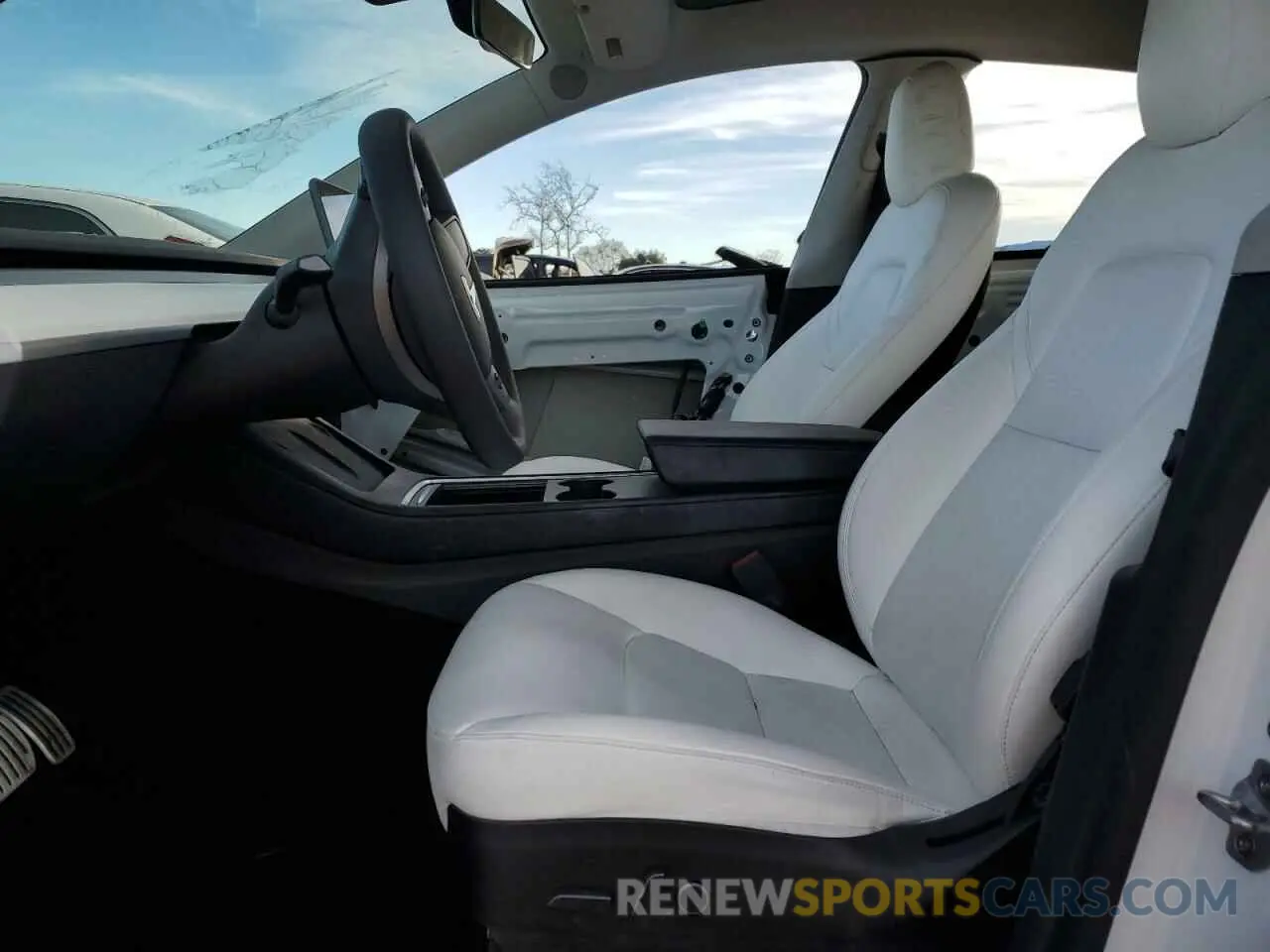 7 fotografías del automóvil dañado 7SAYGDEF4NF511189 TESLA MODEL Y 2022