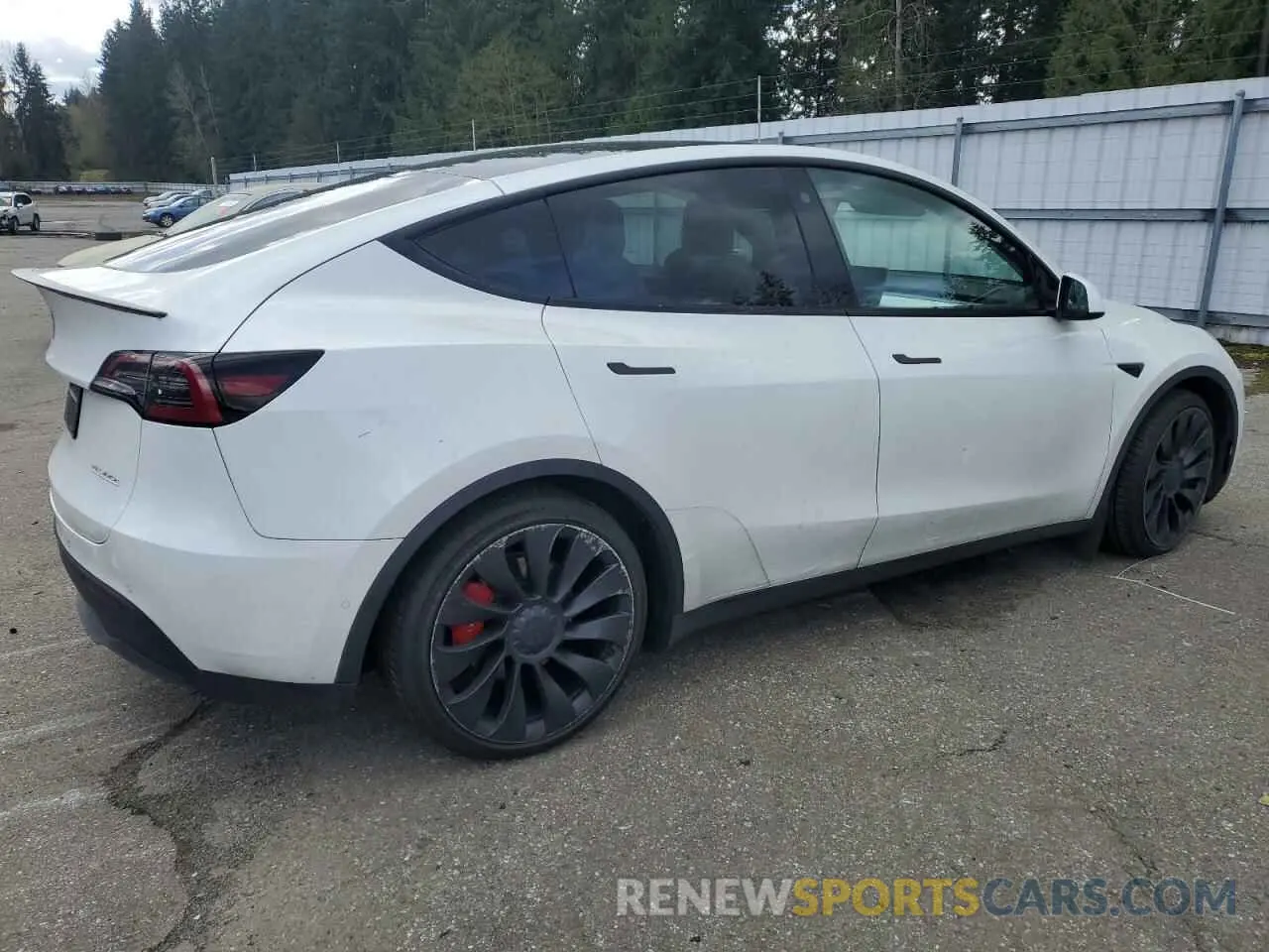 3 fotografías del automóvil dañado 7SAYGDEF4NF518109 TESLA MODEL Y 2022