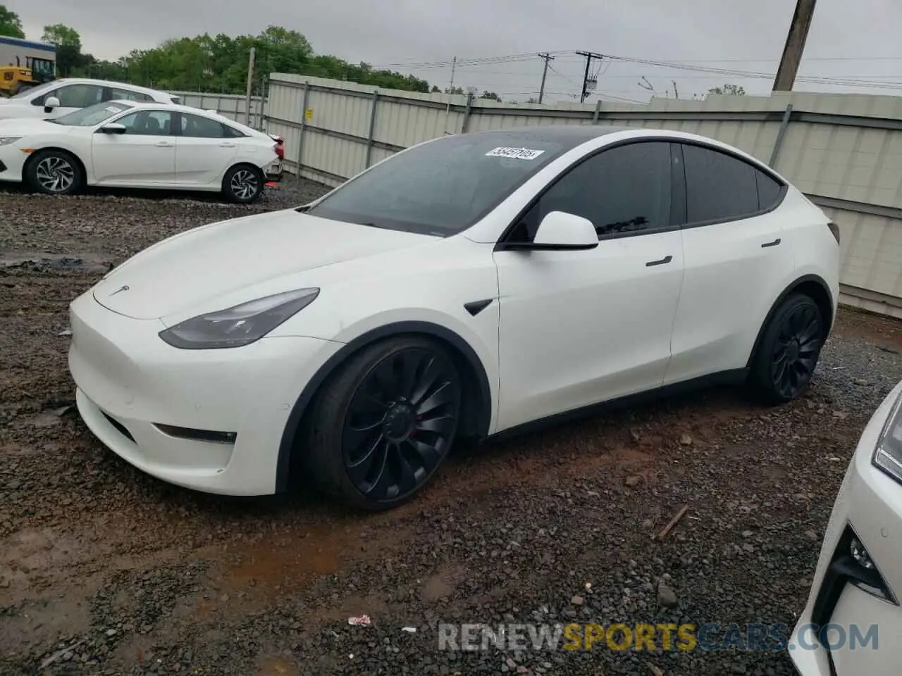 1 fotografías del automóvil dañado 7SAYGDEF4NF564278 TESLA MODEL Y 2022