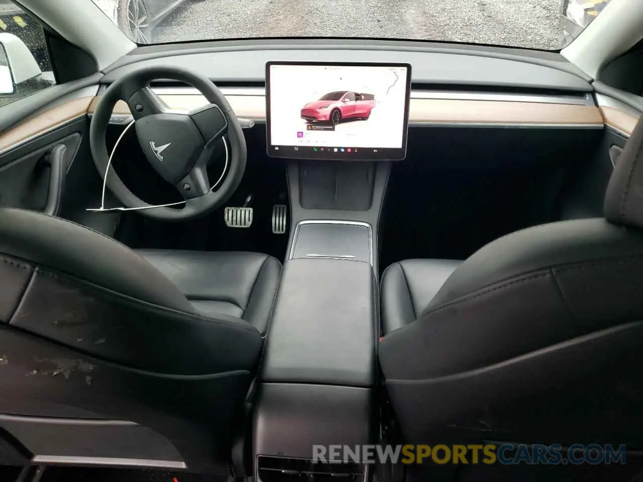 8 fotografías del automóvil dañado 7SAYGDEF4NF564278 TESLA MODEL Y 2022