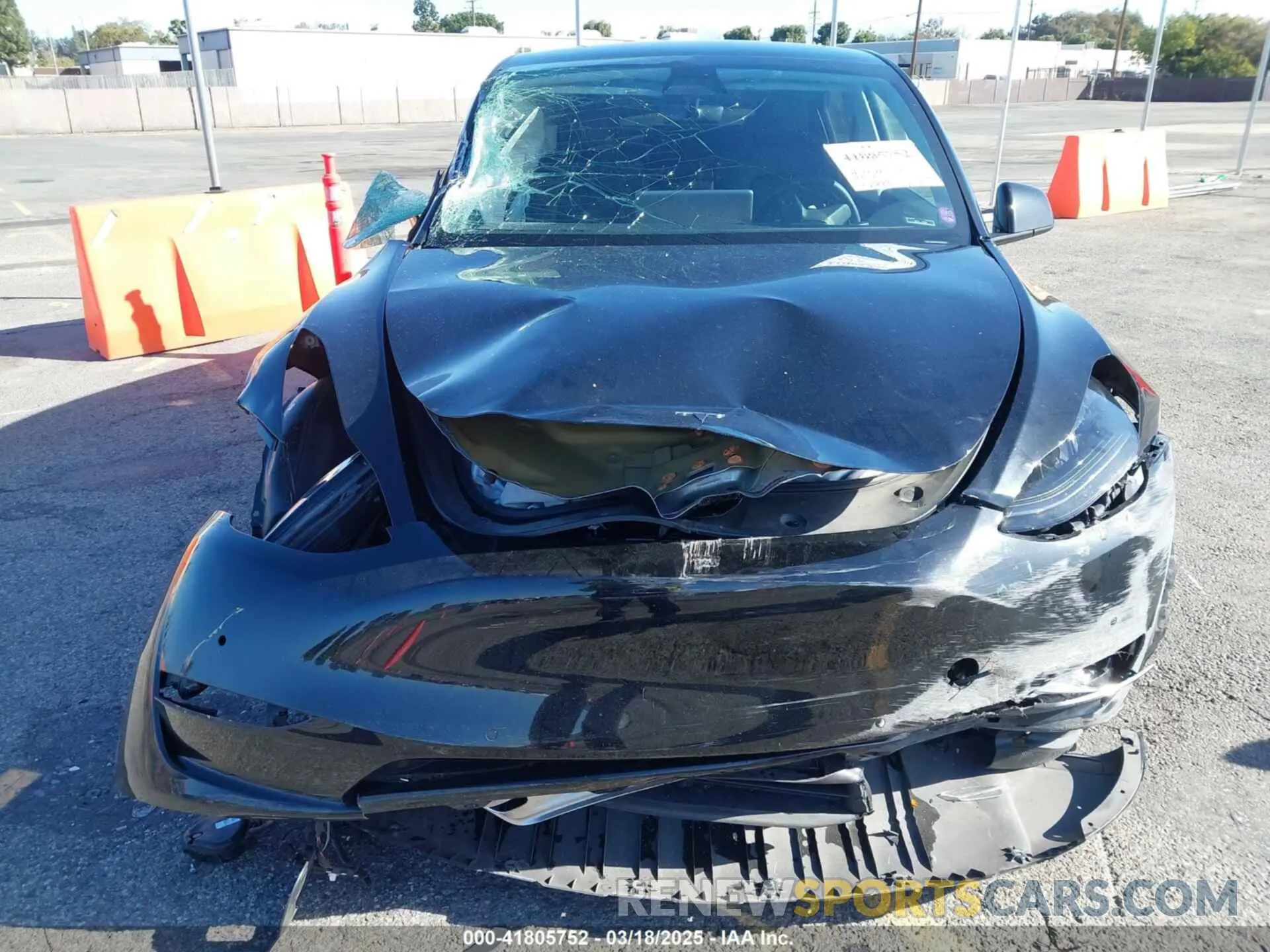11 fotografías del automóvil dañado 7SAYGDEF5NF336693 TESLA MODEL Y 2022