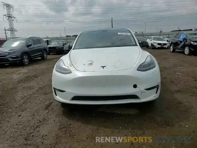 13 fotografías del automóvil dañado 7SAYGDEF5NF380905 TESLA MODEL Y 2022