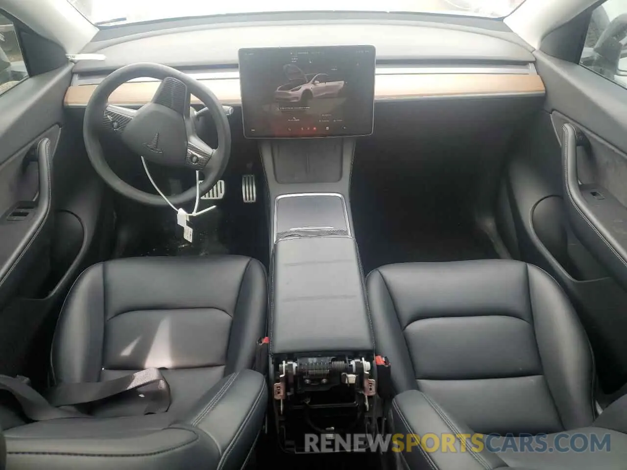 8 fotografías del automóvil dañado 7SAYGDEF5NF380905 TESLA MODEL Y 2022