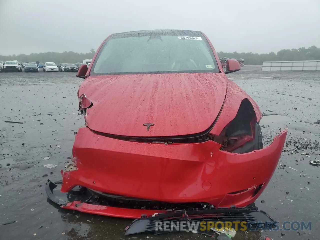 5 fotografías del automóvil dañado 7SAYGDEF5NF399938 TESLA MODEL Y 2022