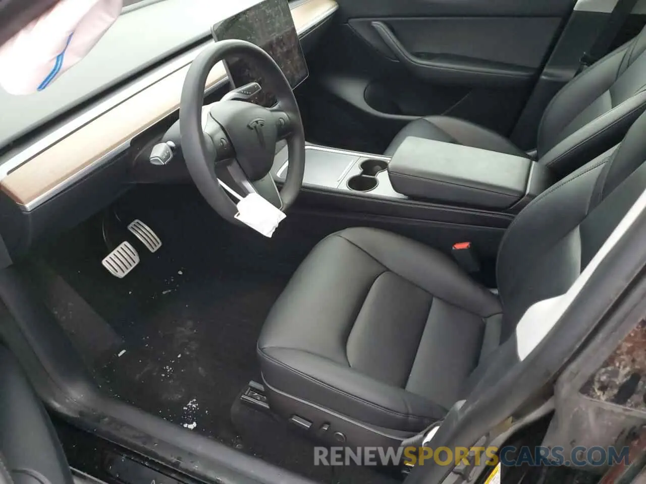 7 fotografías del automóvil dañado 7SAYGDEF5NF512464 TESLA MODEL Y 2022