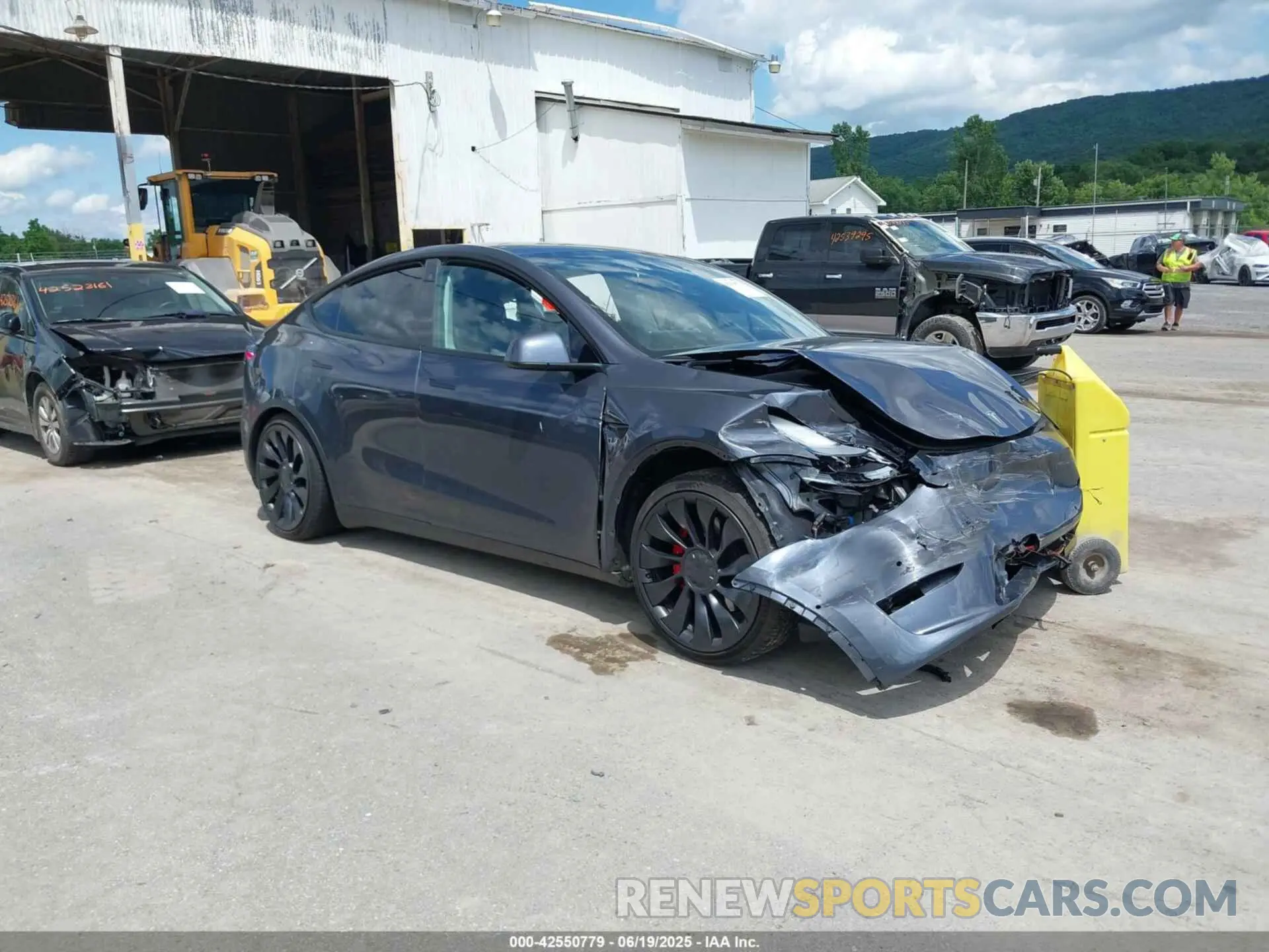 1 fotografías del automóvil dañado 7SAYGDEF5NF534867 TESLA MODEL Y 2022