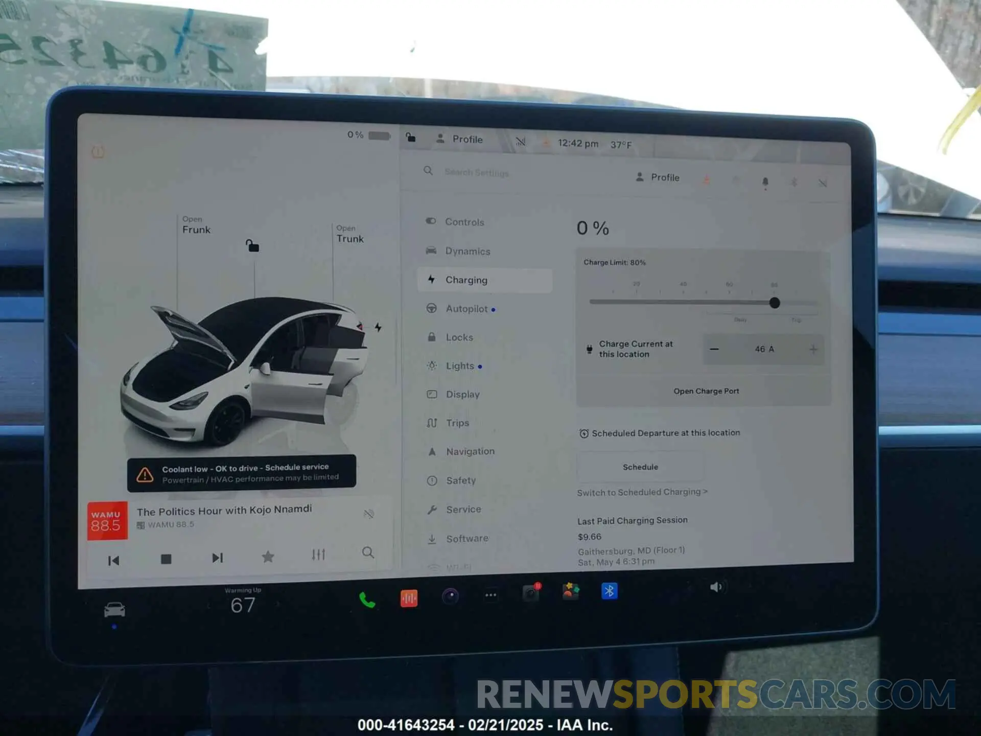 16 fotografías del automóvil dañado 7SAYGDEF5NF542189 TESLA MODEL Y 2022