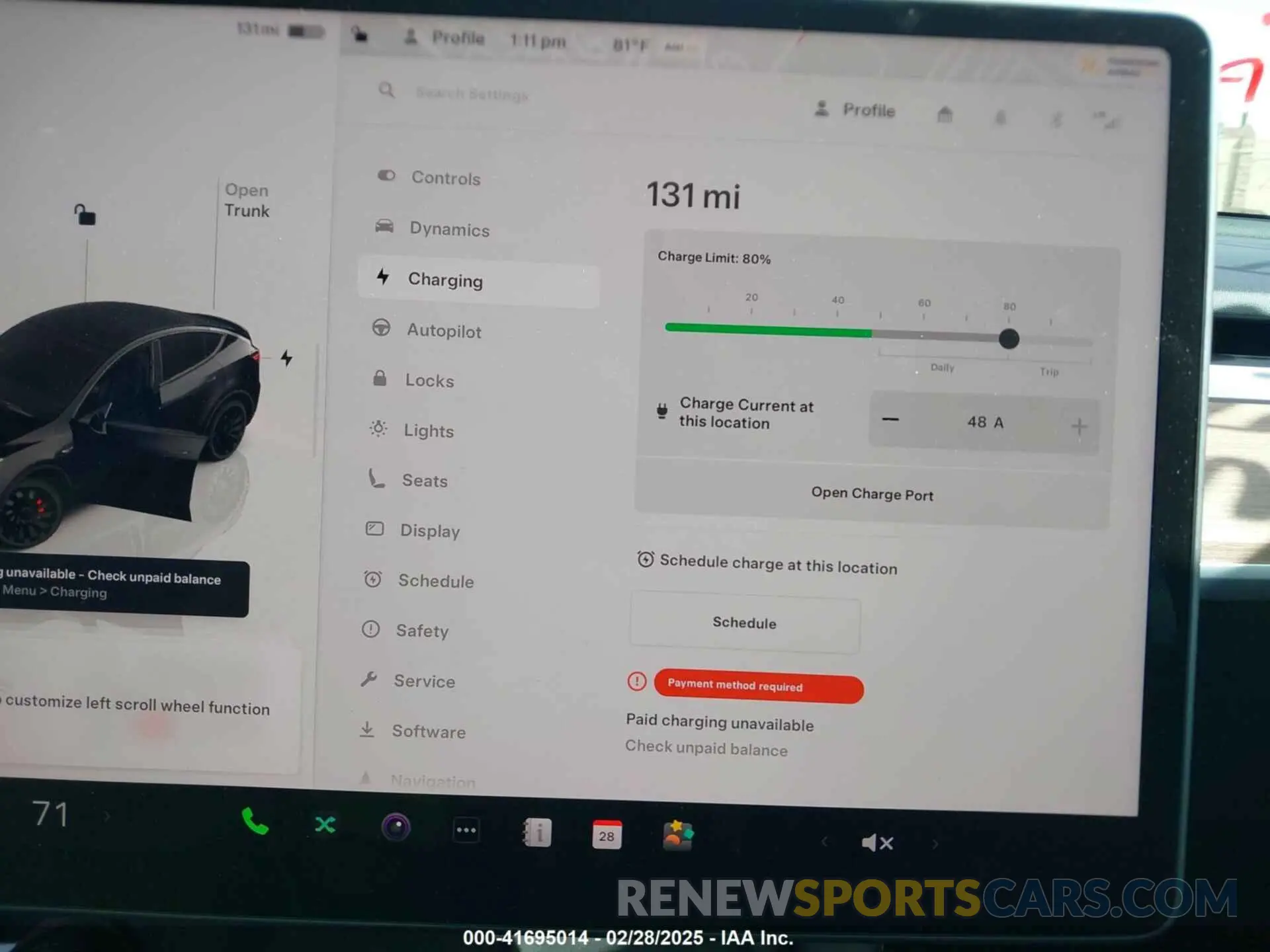 18 fotografías del automóvil dañado 7SAYGDEF5NF550549 TESLA MODEL Y 2022